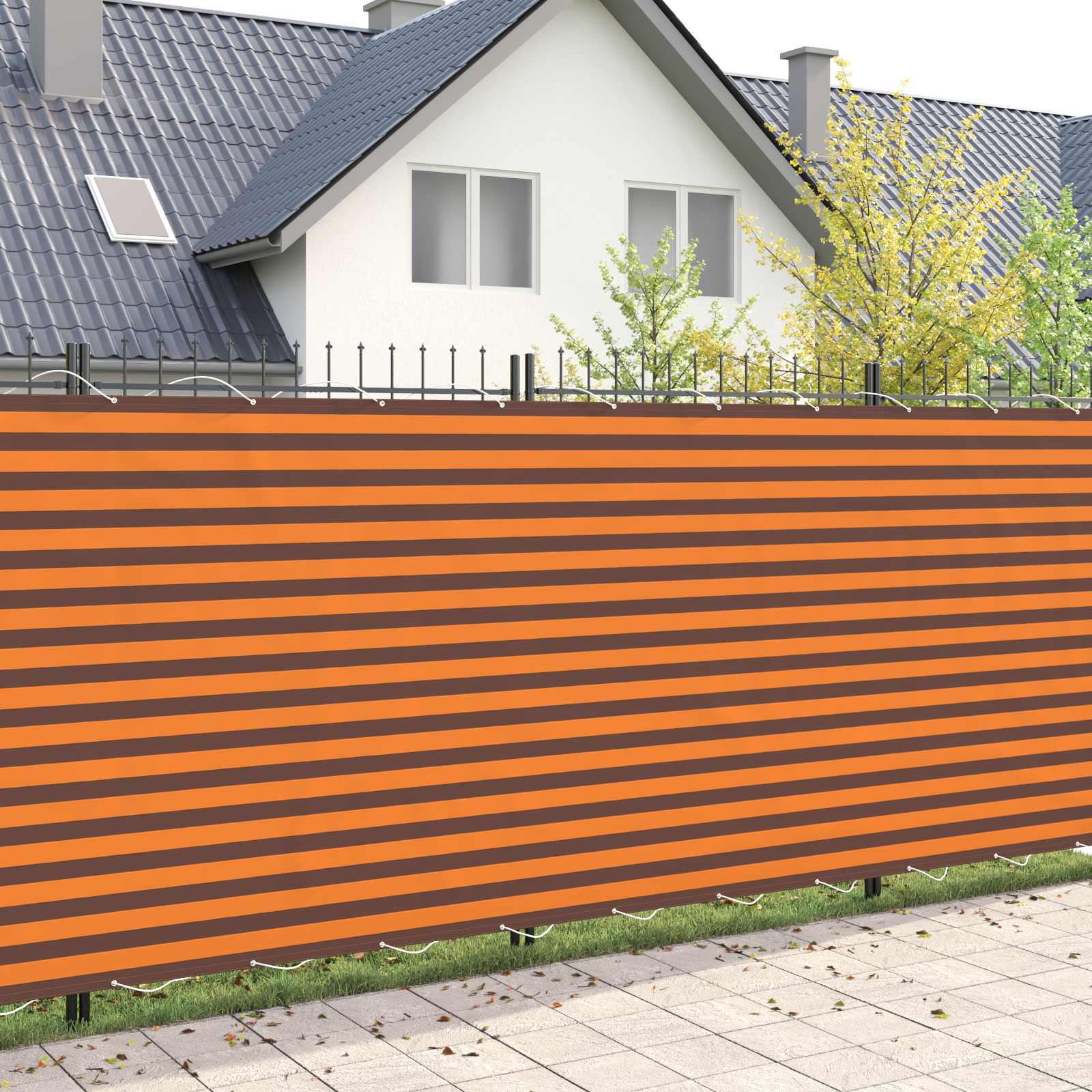 Balkon Privacy Scherm 180 x 400 cm Stof met PU-coating