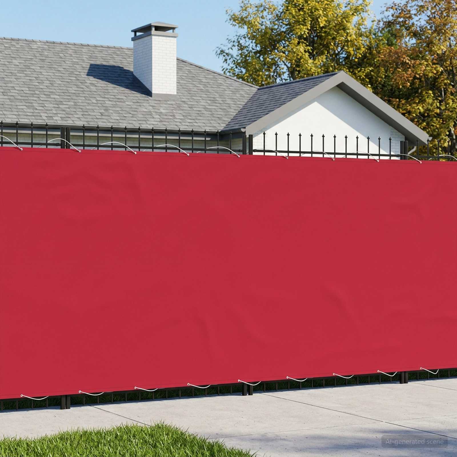 Balkon Privacy Scherm 180 x 500 cm Stof met PU-coating – afbeelding 1