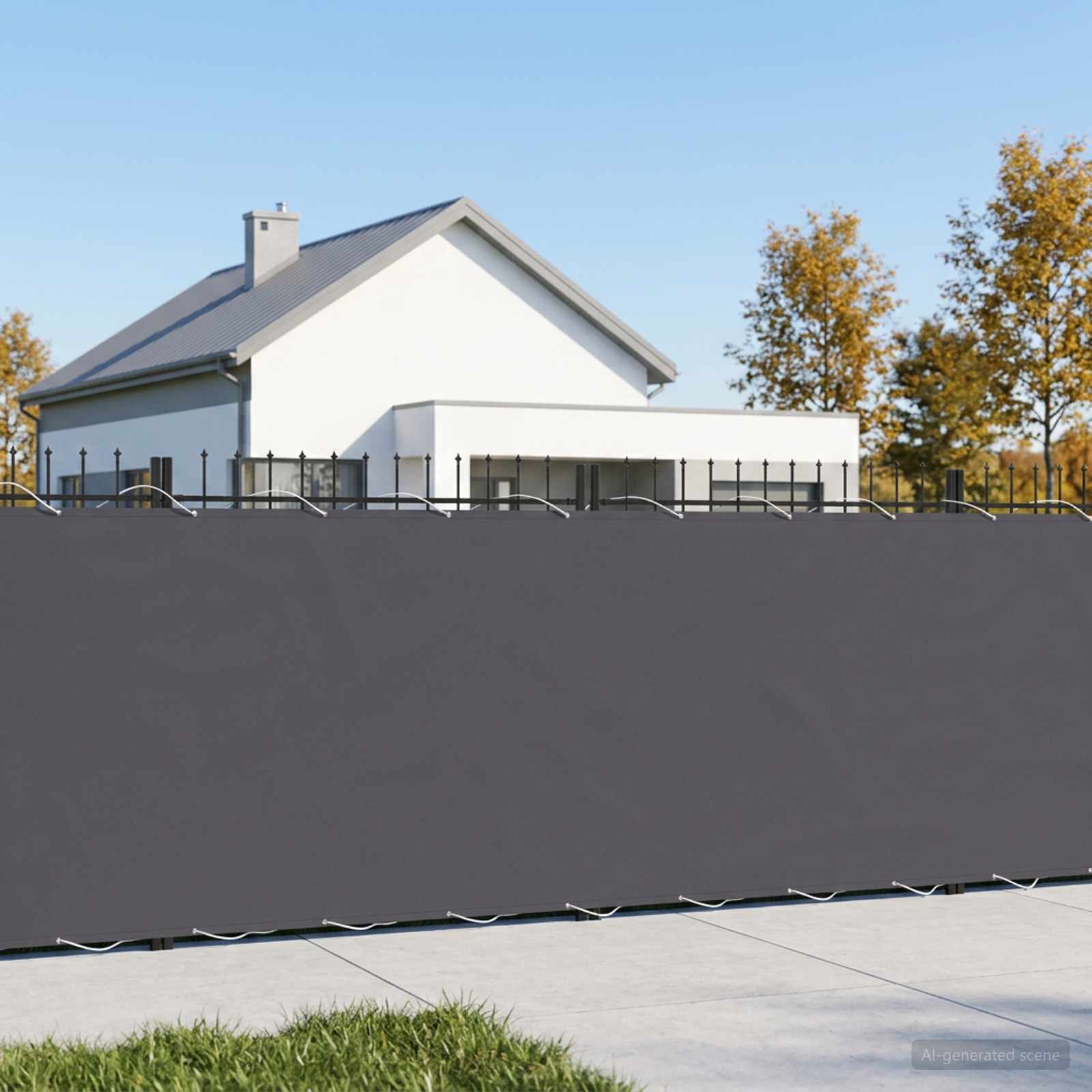 Balkon Privacy Scherm 1,2 x 25 m Stof met PU-coating