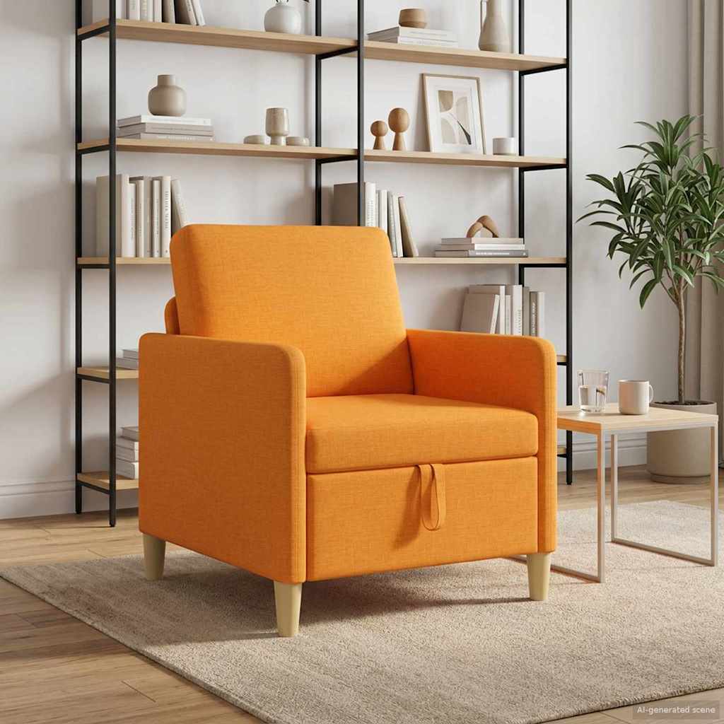 Bank met opslag Donkergeel 72 x 78 x 87 cm Polyester
