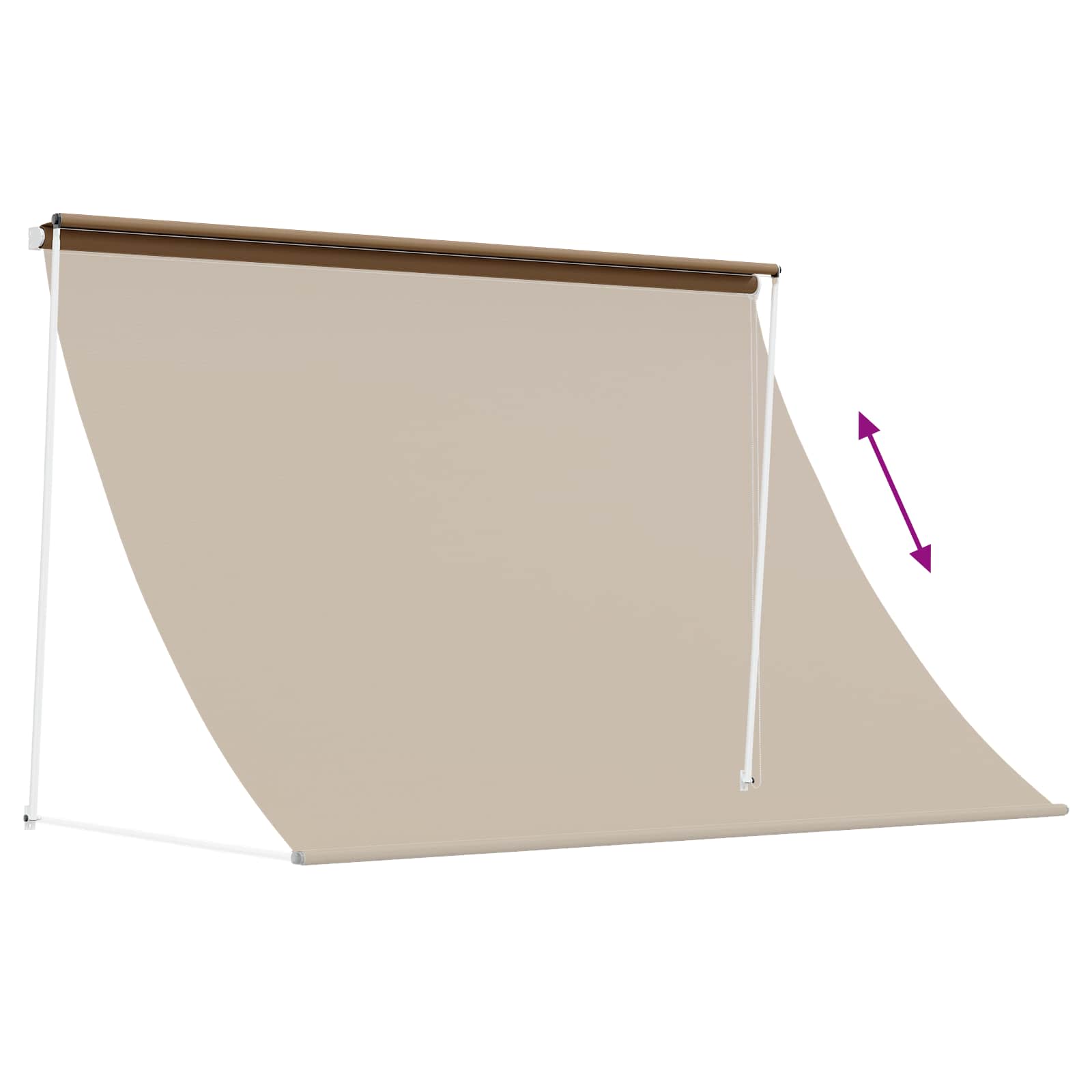 Markies Beige 150 x 150 cm 180 g / m² Polyester met PU Coating – afbeelding 5
