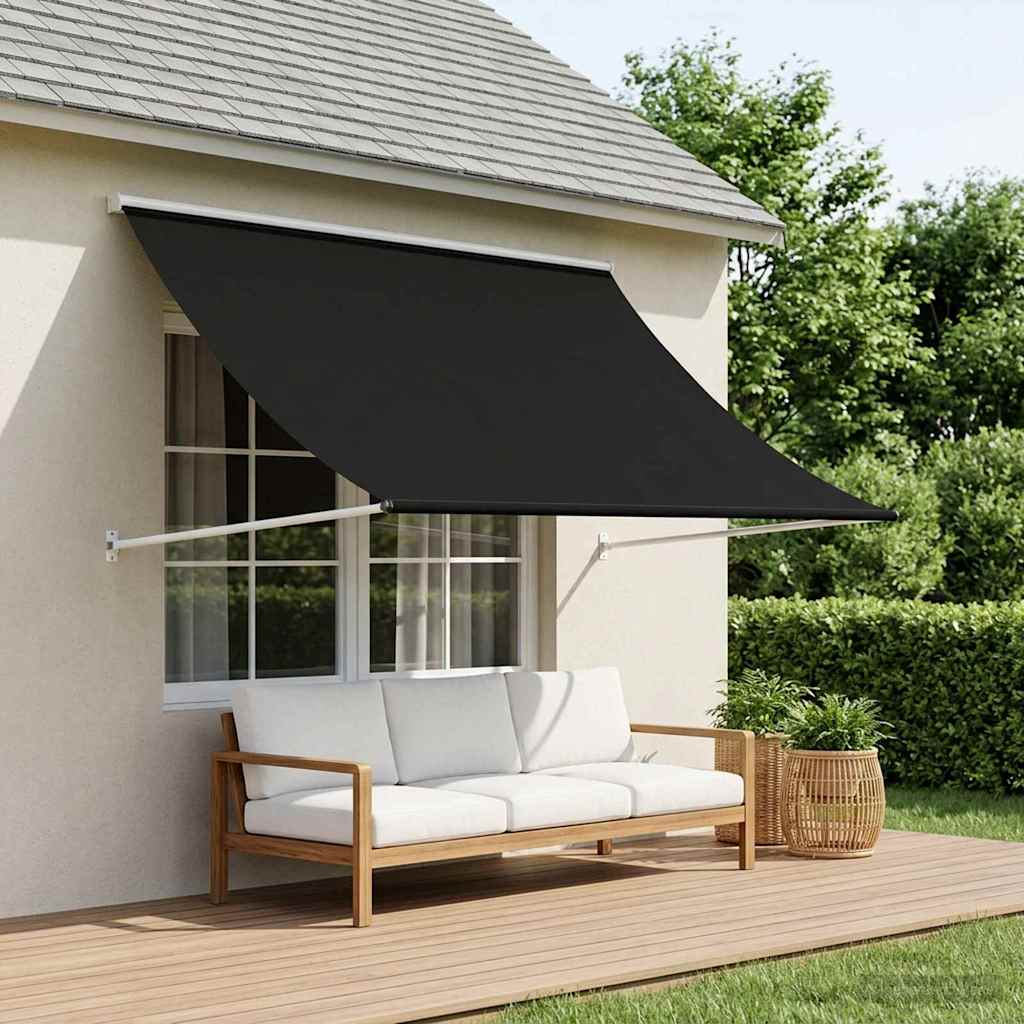 Markies Zwart 350 x 150 cm 180 g / m² Polyester met PU Coating