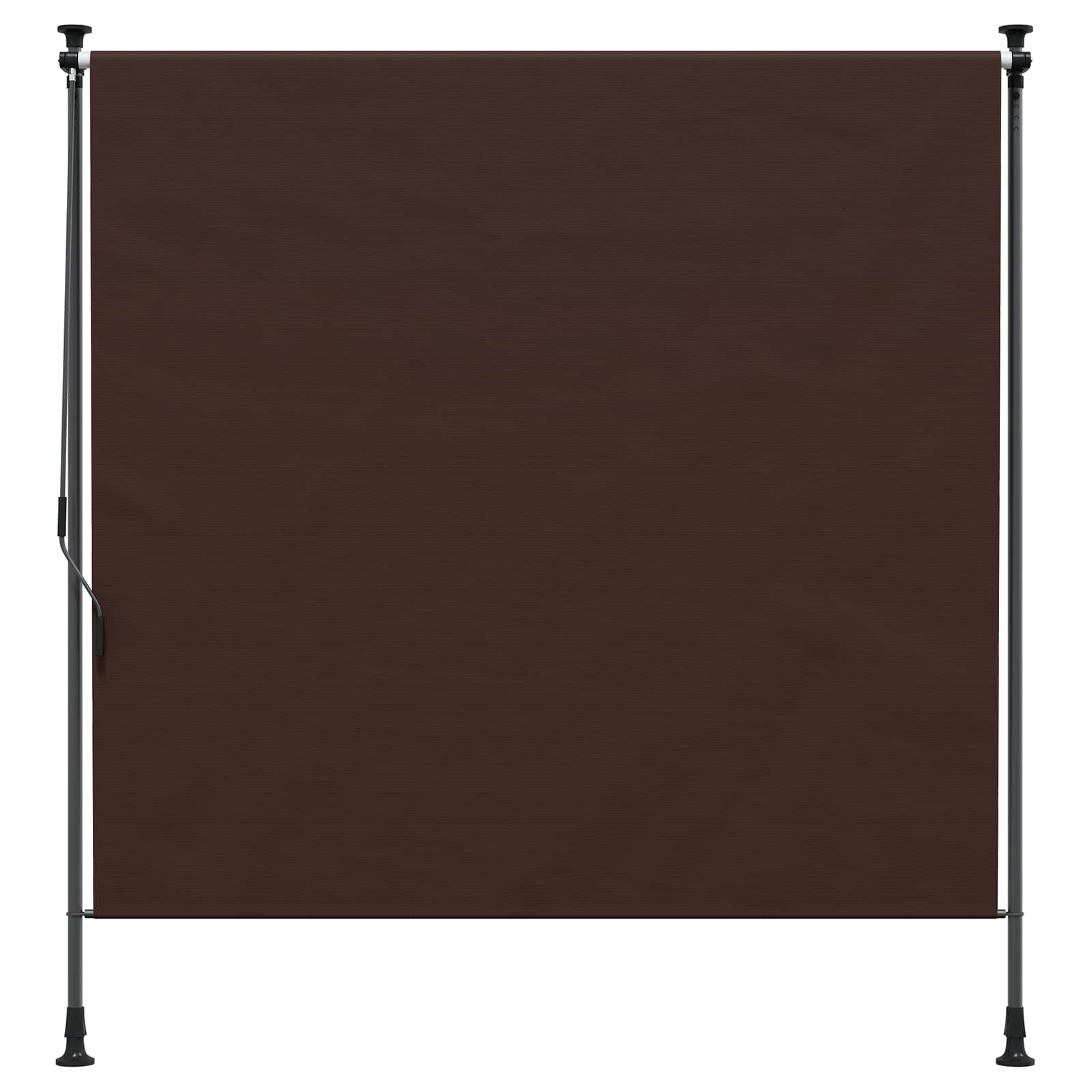 Buiten Rolgordijn Bruin 100 x 270 cm – afbeelding 3