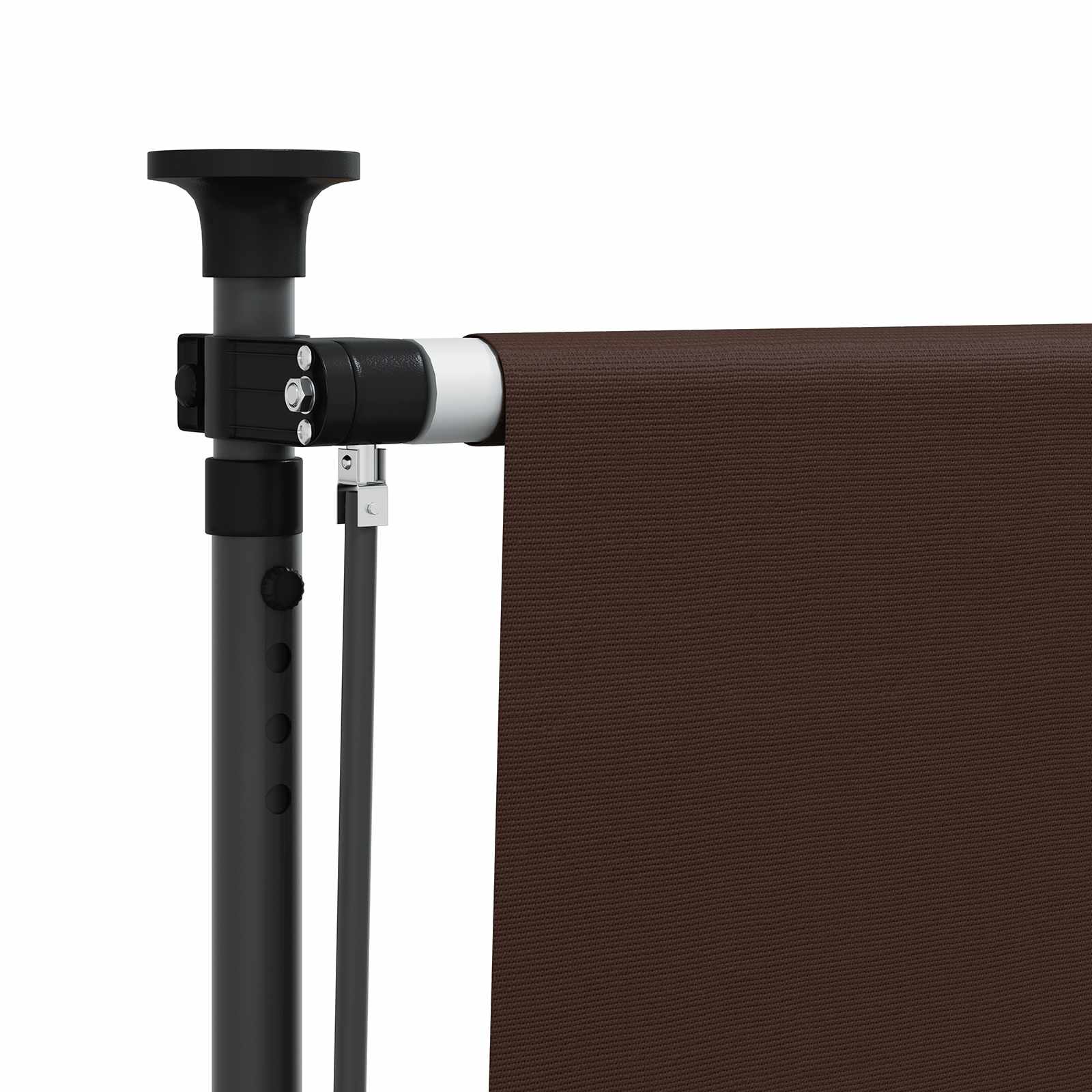 Buiten Rolgordijn Bruin 100 x 270 cm – afbeelding 4