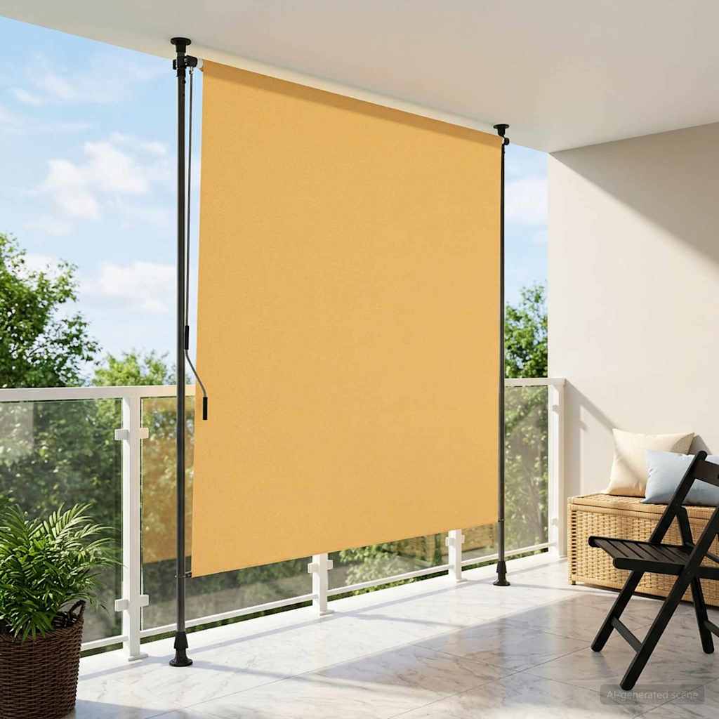 Buiten Rolgordijn Zand 120 x 270 cm