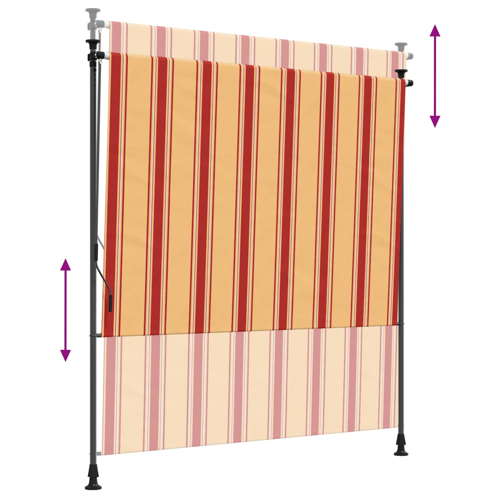 Buiten Rolgordijn Multikleur 120 x 270 cm – afbeelding 6