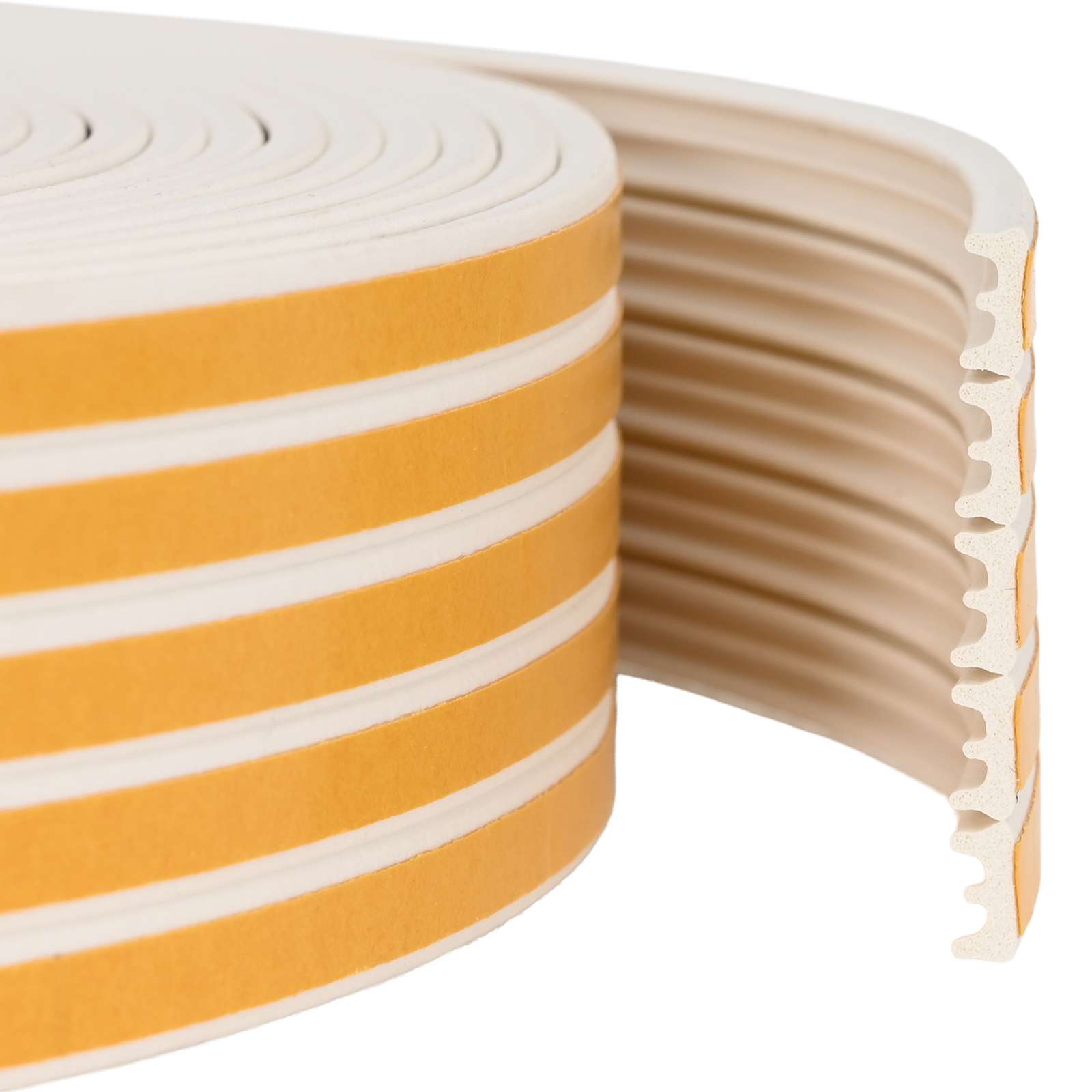Zelfklevende raamafdichting Wit 9 x 4 mm 50 m EPDM-schuim