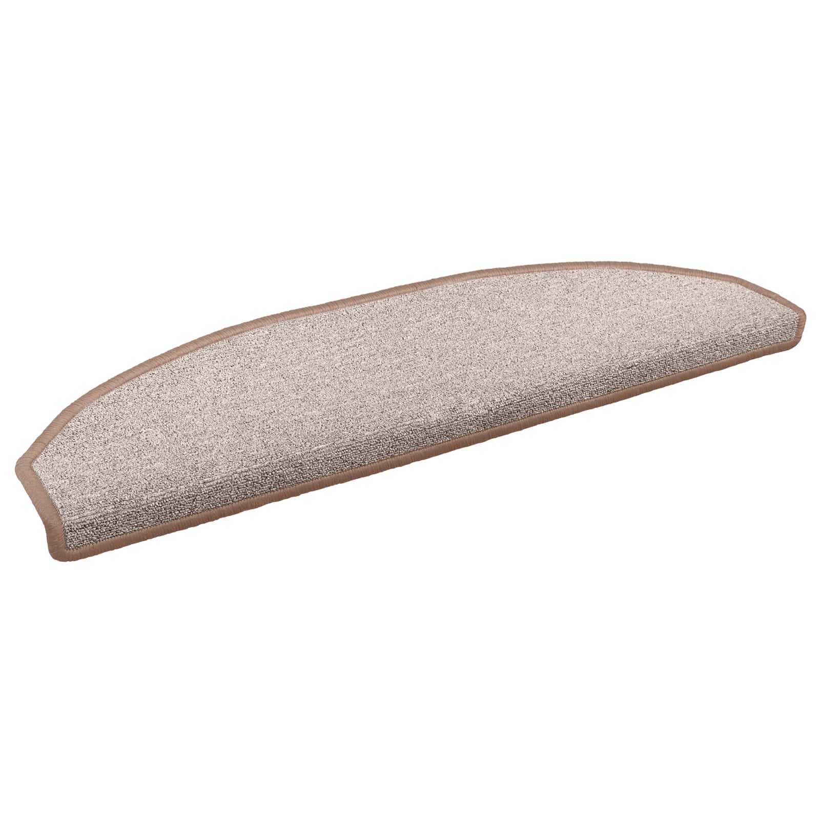 Zelfklevende Trapmatten 15 pcs Licht Bruin 80 x 24,5 x 3,5 cm
