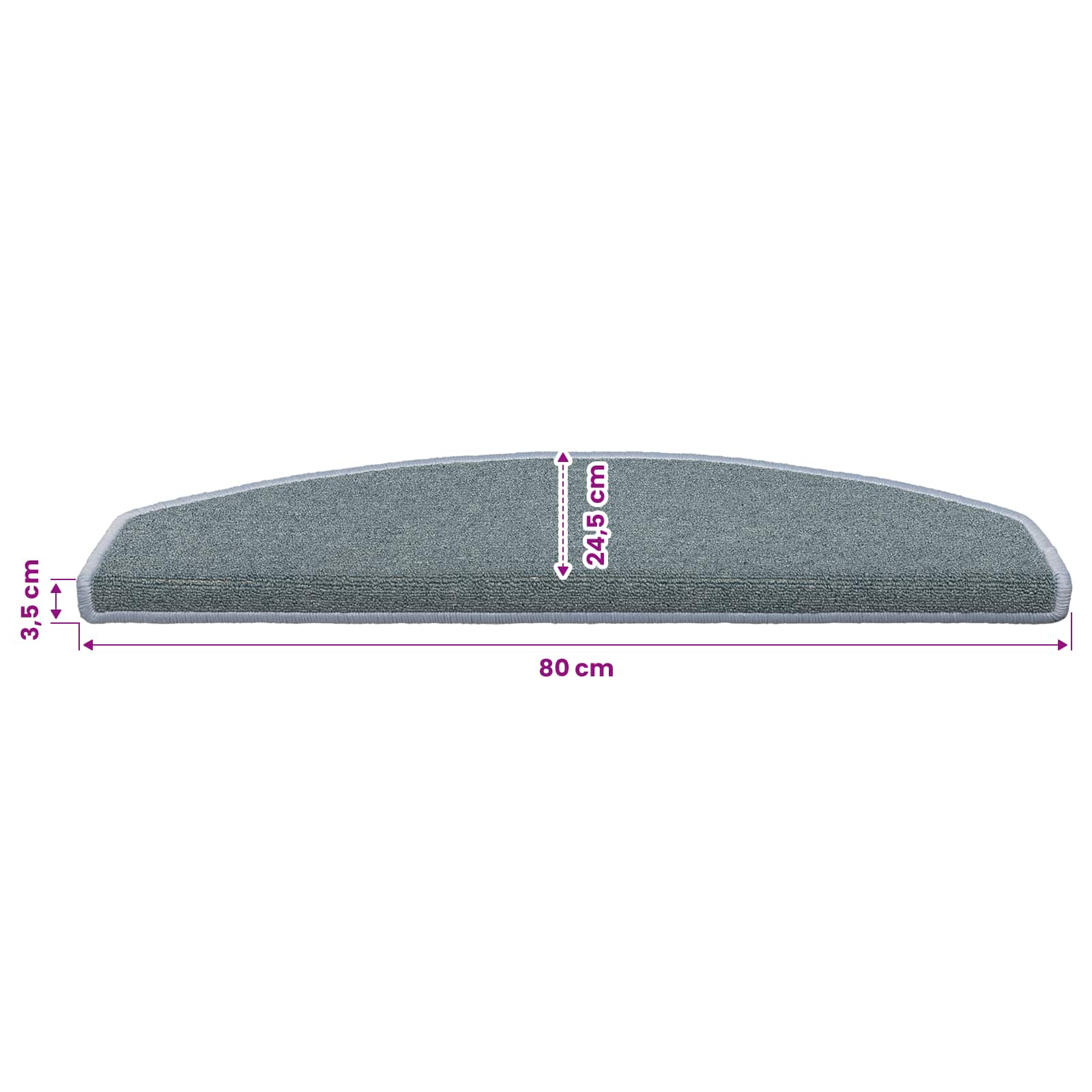 Zelfklevende Trapmatten 15 pcs Zee blauw 80 x 24,5 x 3,5 cm – afbeelding 10