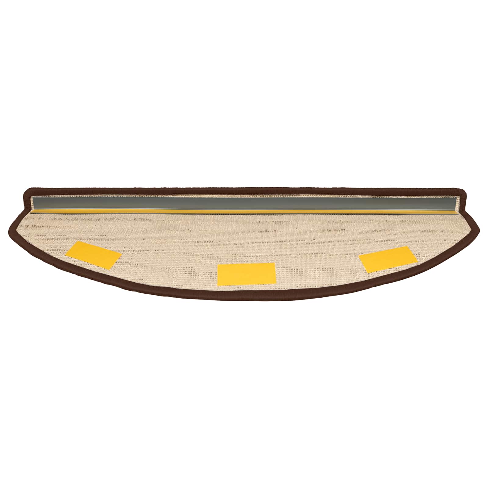 Zelfklevende Trapmatten 15 pcs Bruin 80 x 24,5 x 3,5 cm – afbeelding 5