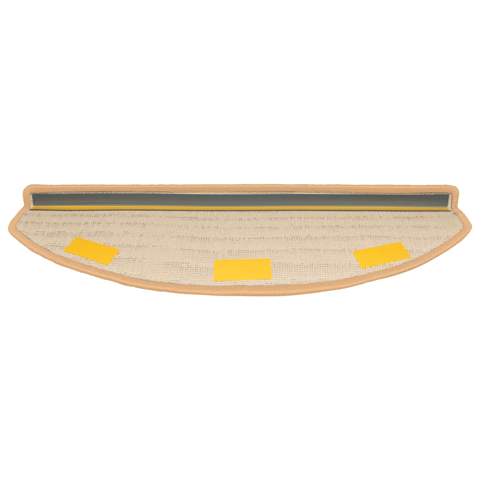 Zelfklevende Trapmatten Halfrond 15 pcs Goud 80 x 24,5 x 3,5 cm – afbeelding 5