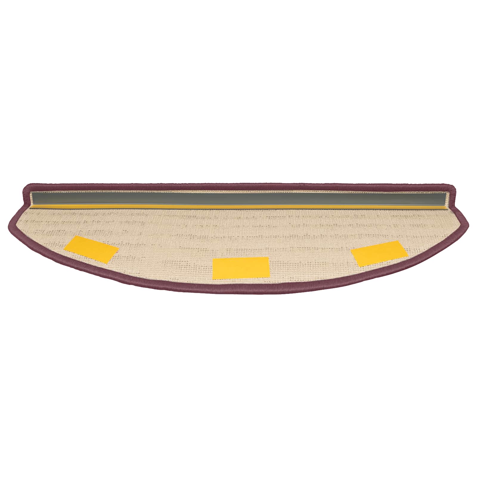 Zelfklevende Trapmatten 15 pcs Donker Paars 80 x 24,5 x 3,5 cm – afbeelding 5