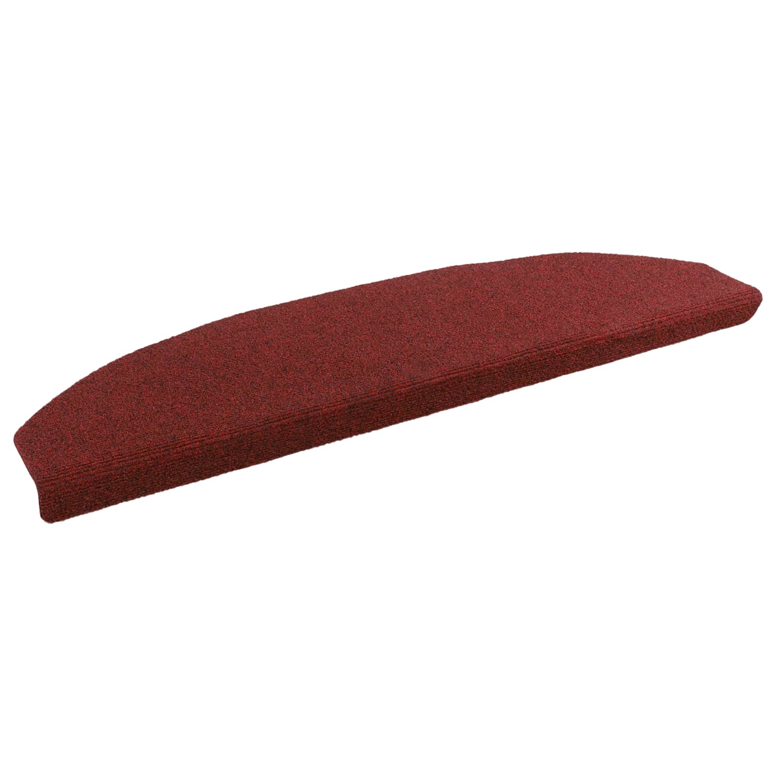 Zelfklevende Trapmatten 15 pcs Bordeaux Rood 80 x 24,5 x 3,5 cm