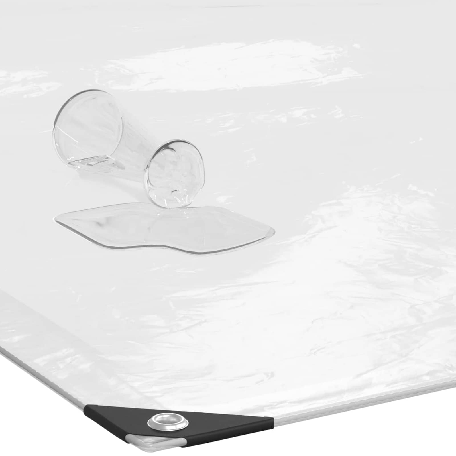 Zeildoek Doorzichtig 6 x 1,5 m PE – afbeelding 8