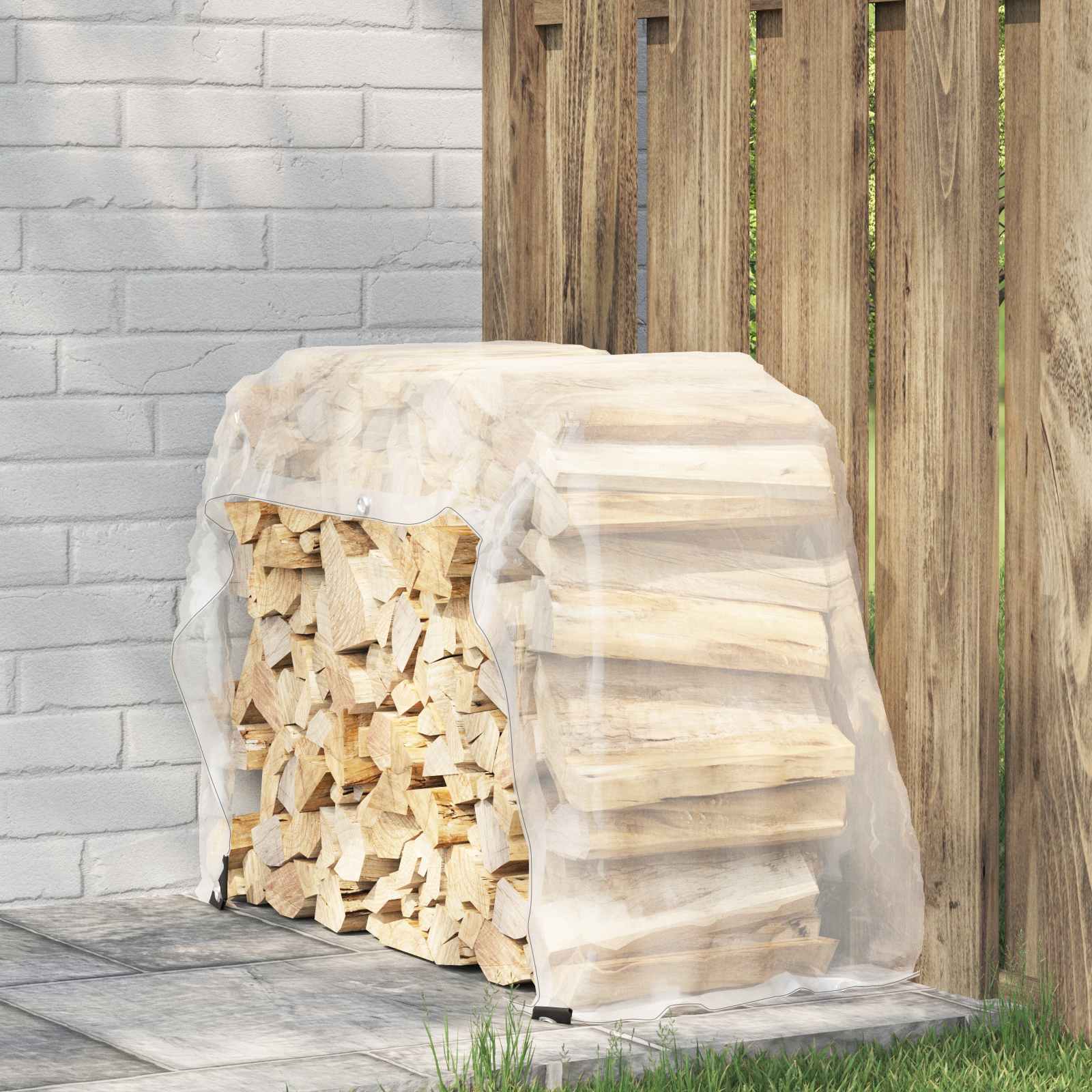 Zeildoek Doorzichtig 2 x 1,5 m PE – afbeelding 1