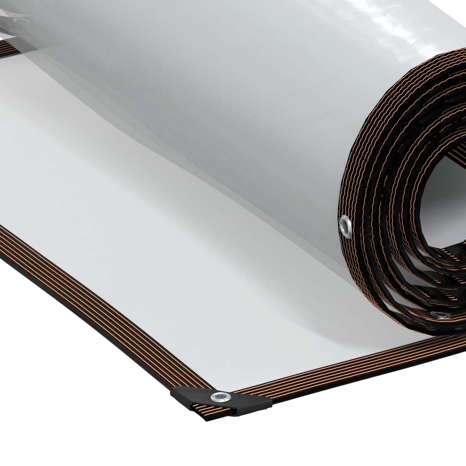 Zeildoek Doorzichtig 2,5 x 1 m PE – afbeelding 2