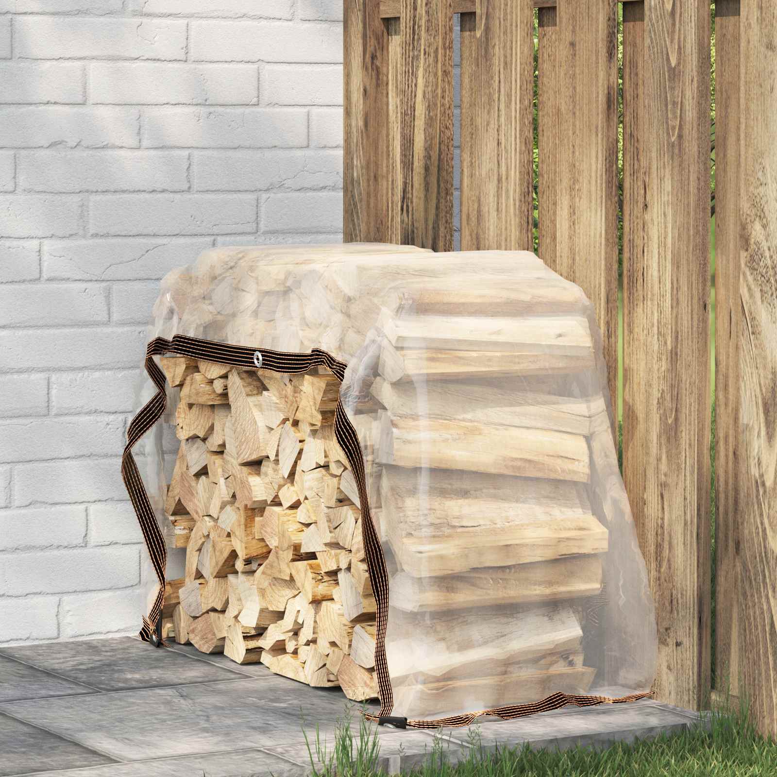Zeildoek Doorzichtig 2,5 x 1,5 m PE – afbeelding 1
