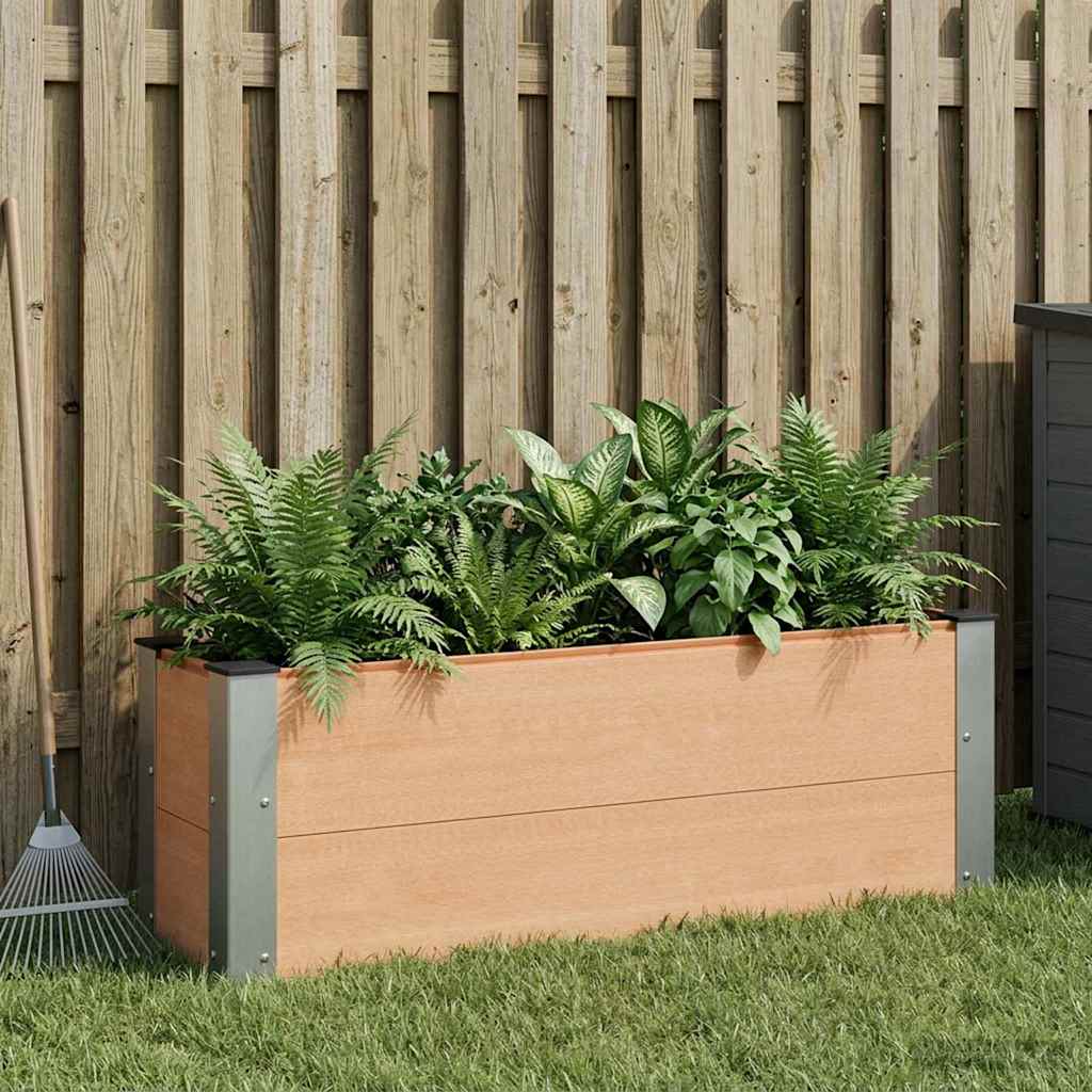Verhoogde plantenbak Bruin 100 x 30 x 36 cm