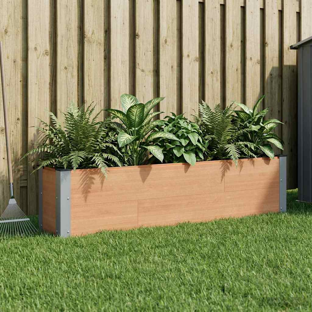 Verhoogde plantenbak Bruin 150 x 30 x 36 cm