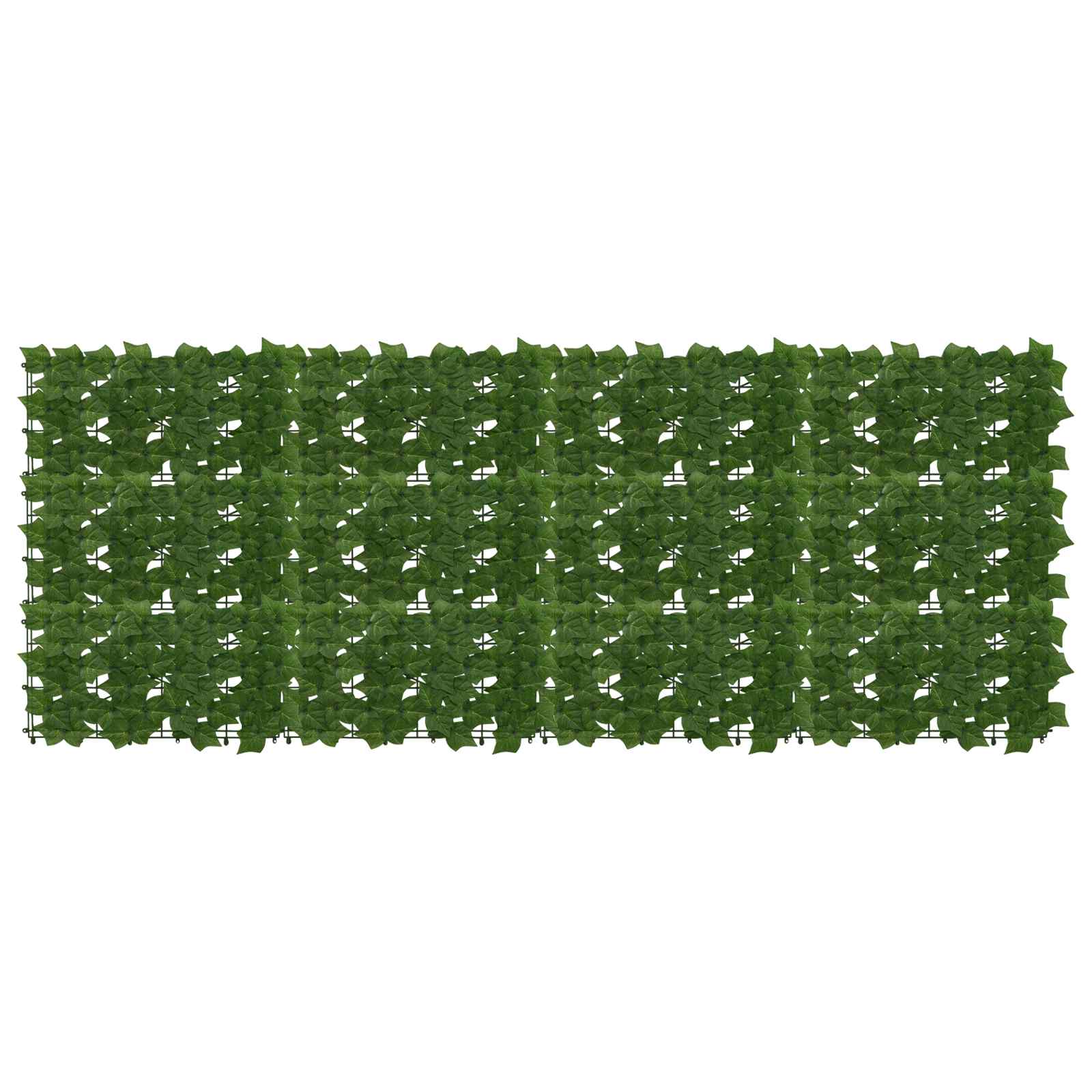 Balkonscherm met bladeren Groen 200 x 75 cm – afbeelding 1