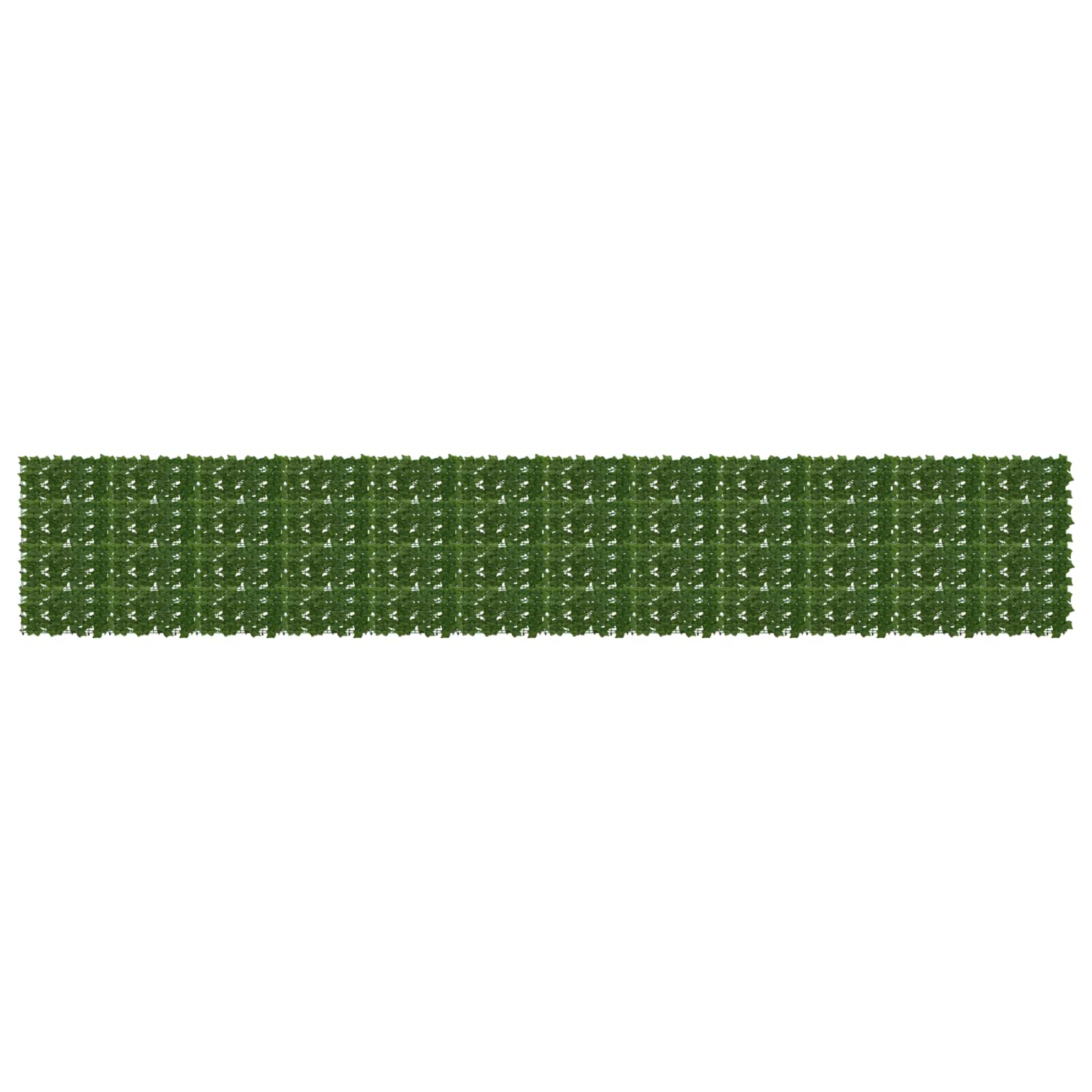 Balkonscherm met bladeren Groen 600 x 100 cm