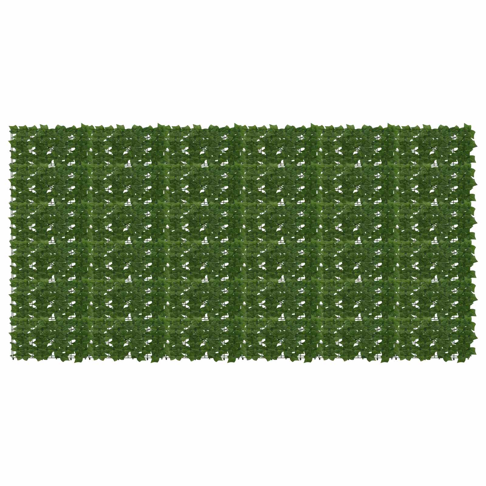 Balkonscherm met bladeren Groen 300 x 150 cm