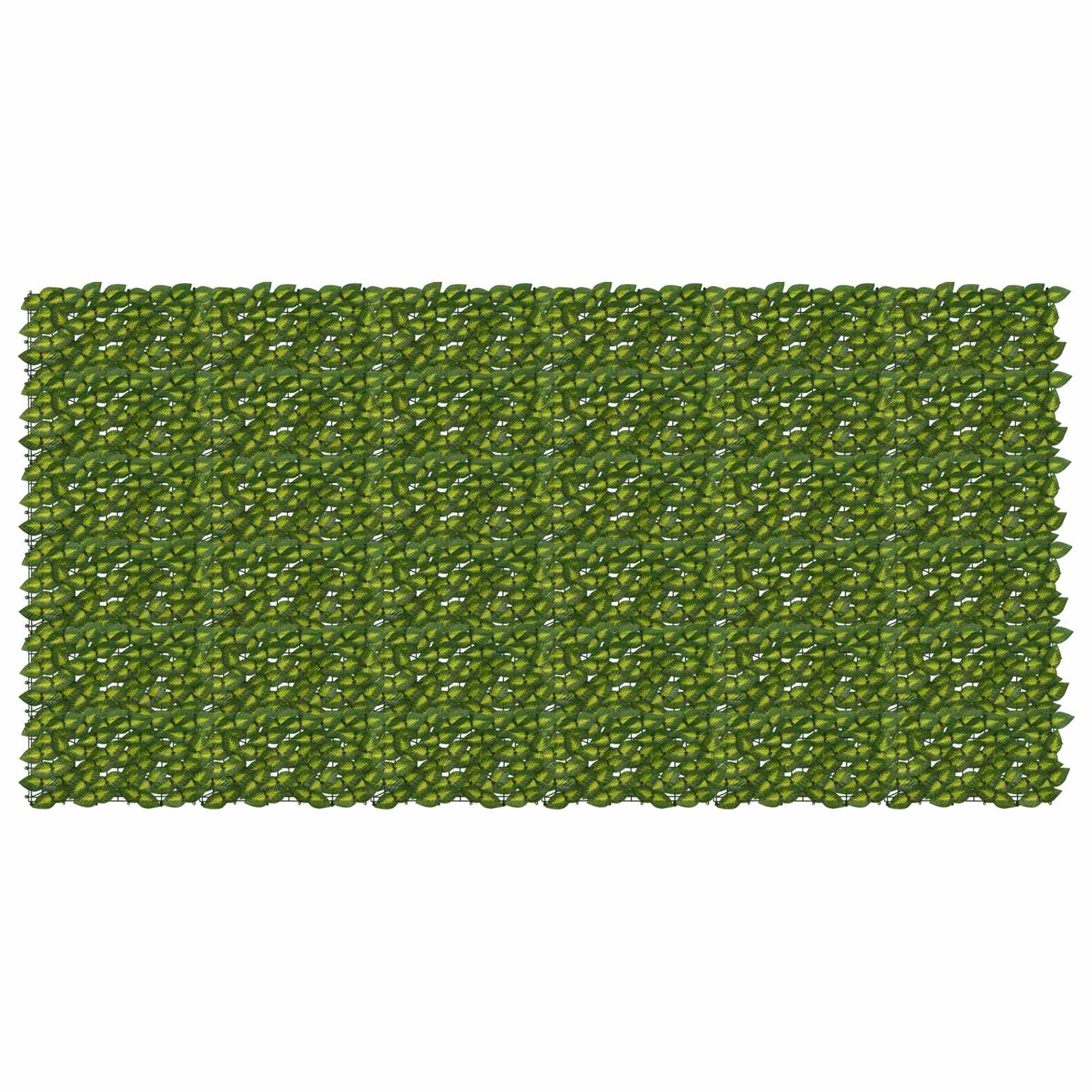 Balkonscherm met bladeren Groen en Geel 300 x 150 cm