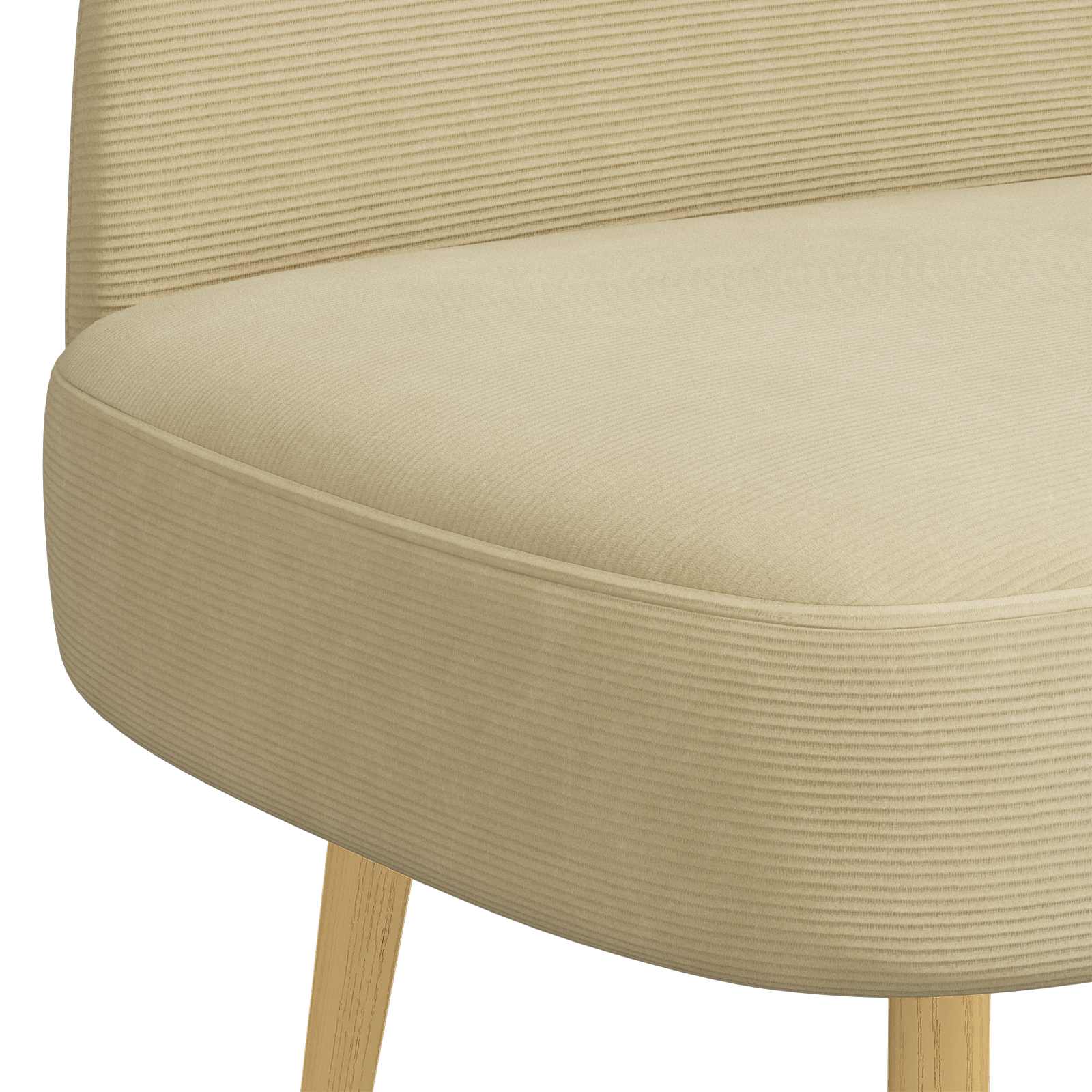 Beklede bank met rugleuning Lichtgroen Grijs 110 x 60 x 76 cm – afbeelding 5