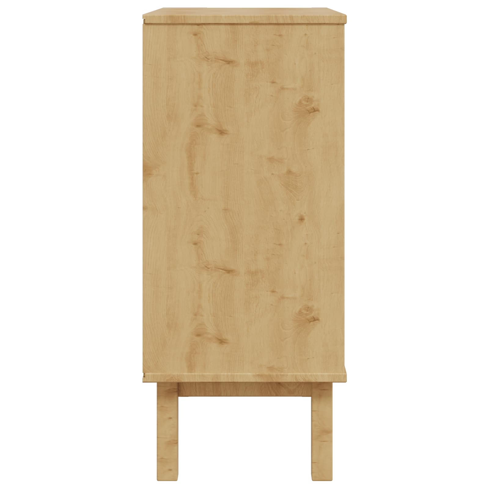Ladekast OTTA Zwart 76,5 x 39,5 x 90 cm Massief grenenhout – afbeelding 7