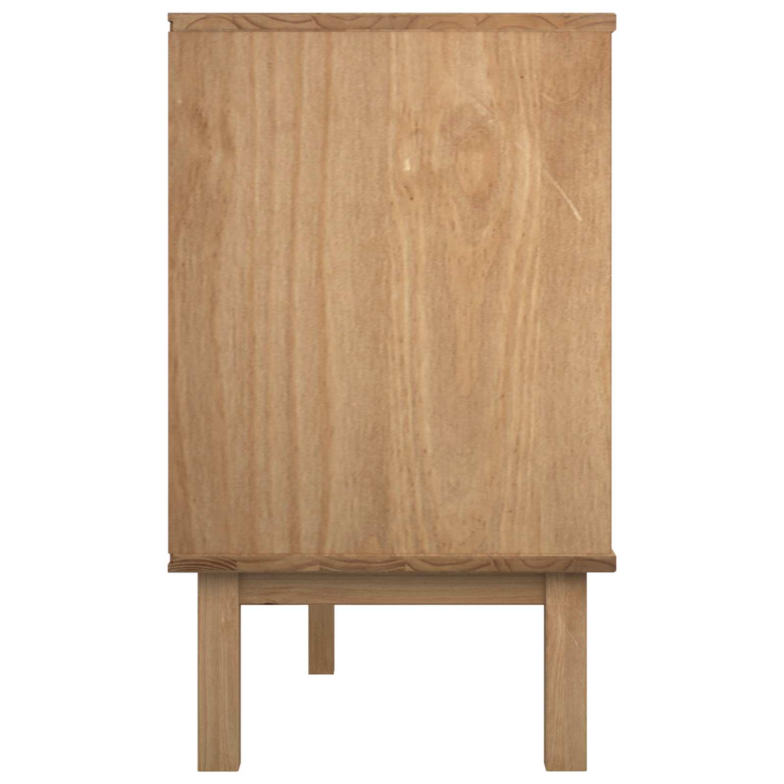 Ladenkast OTTA Zwart 111 x 43 x 73,5 cm Massief grenenhout – afbeelding 6