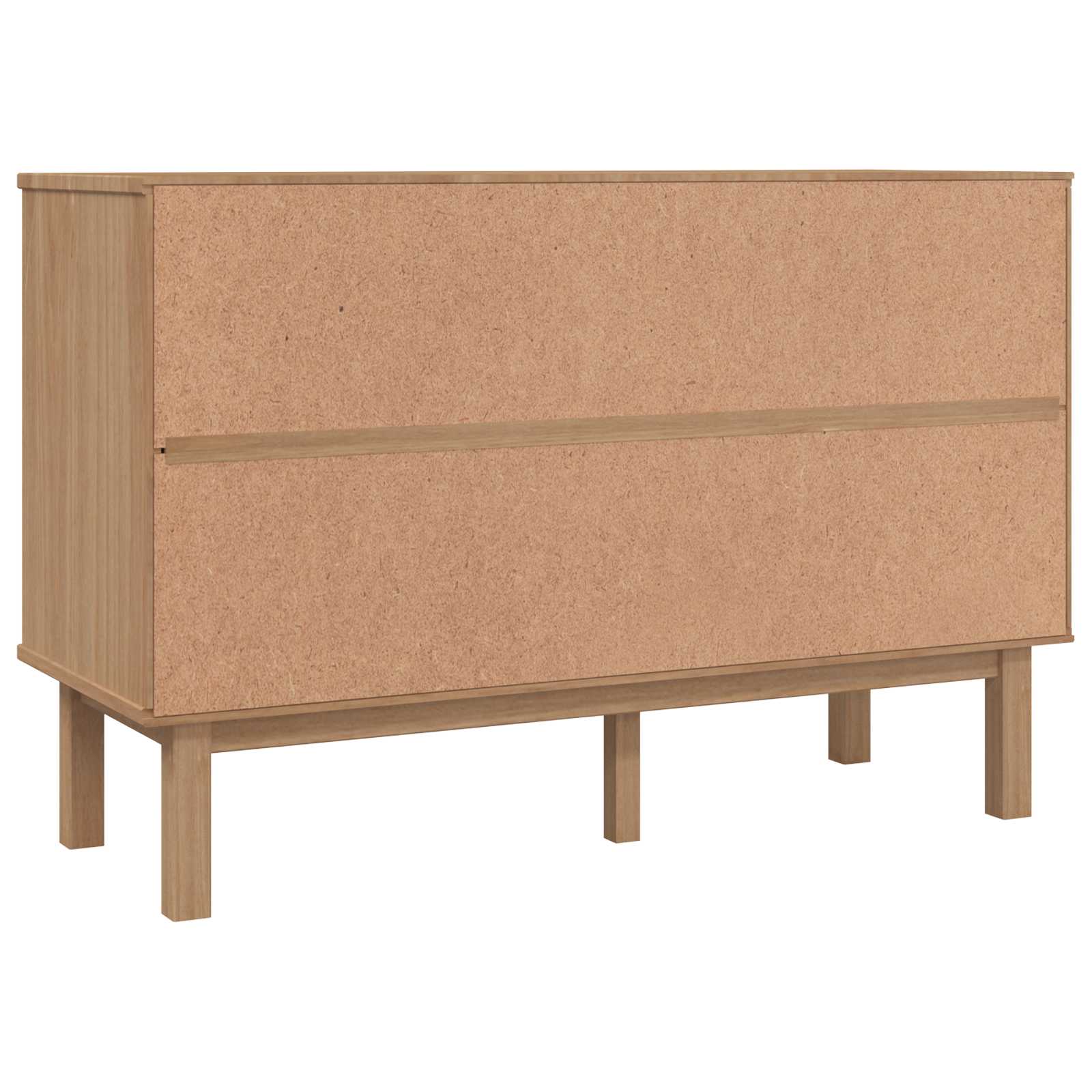 Ladenkast OTTA Zwart 111 x 43 x 73,5 cm Massief grenenhout – afbeelding 7