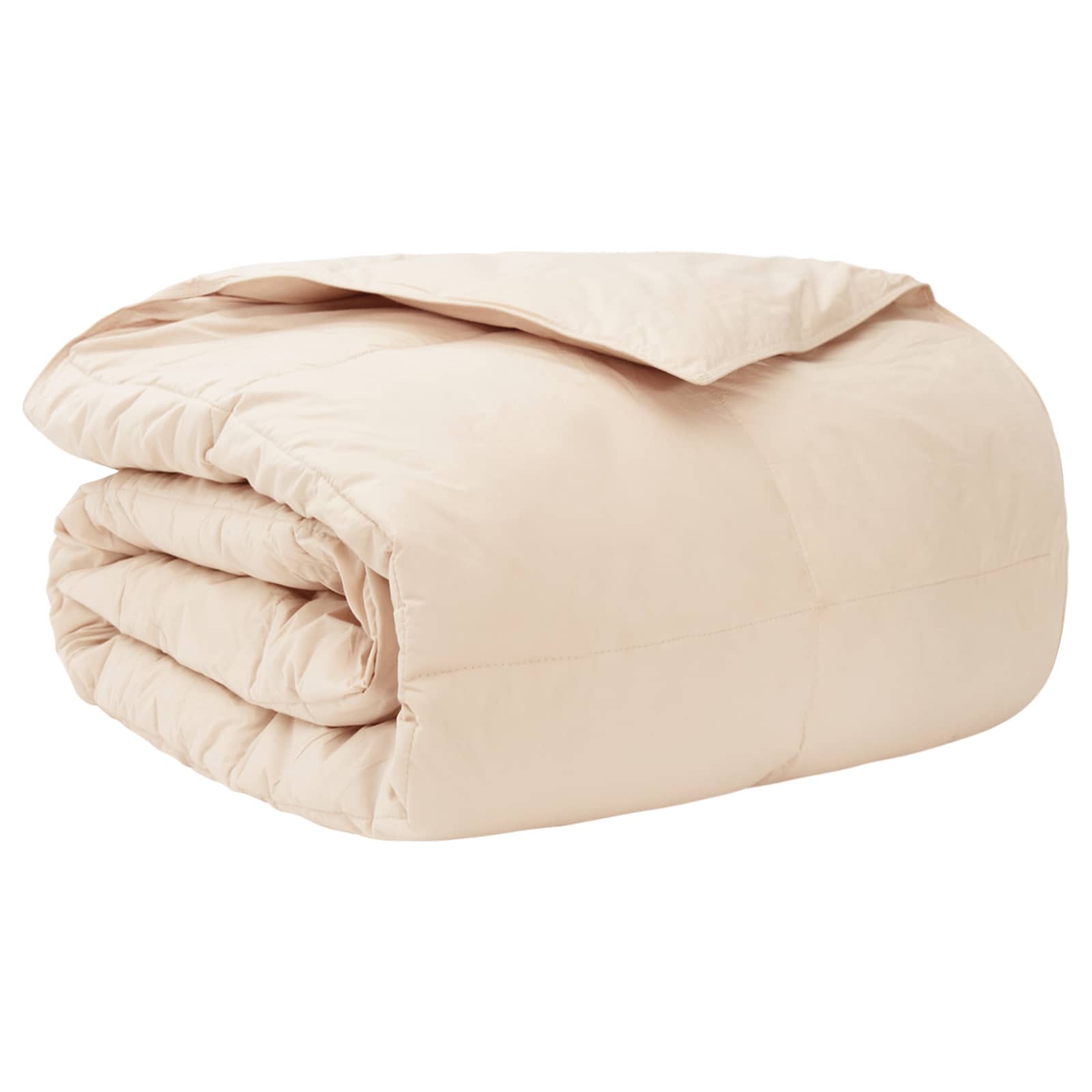 Winter dekbed Beige 135 x 220 cm 100% Natuurlijke Kapok – afbeelding 1