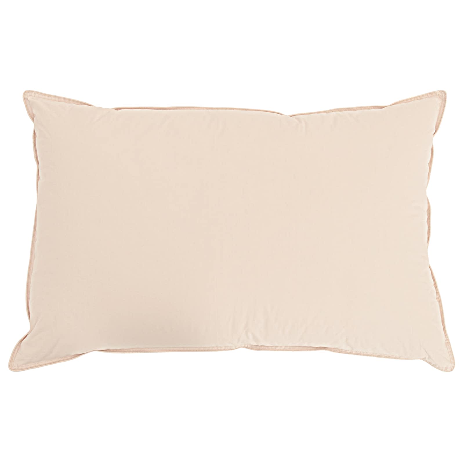 Hoofdkussen Beige 40 x 60 cm Kapokvezel – afbeelding 1