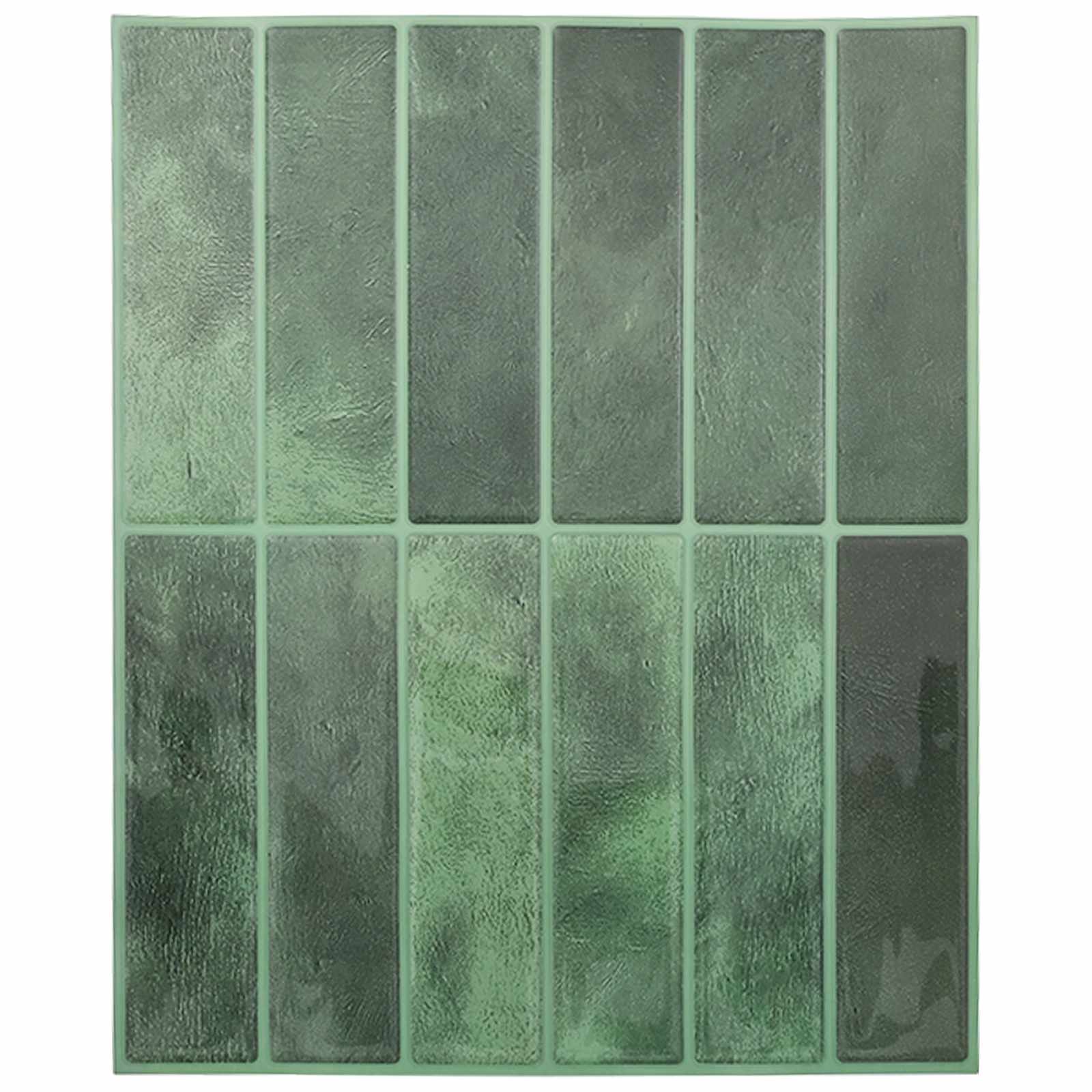 Rechthoekige Tegel 50 pcs Donkergroen 29 x 23 x 0,08 cm