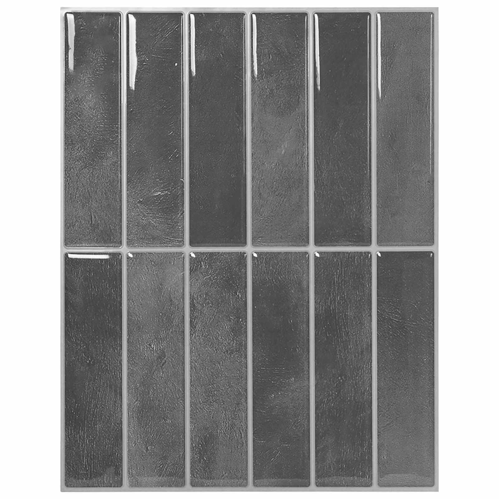 Rechthoekige Tegel 20 pcs Grijs 29 x 23 x 0,08 cm