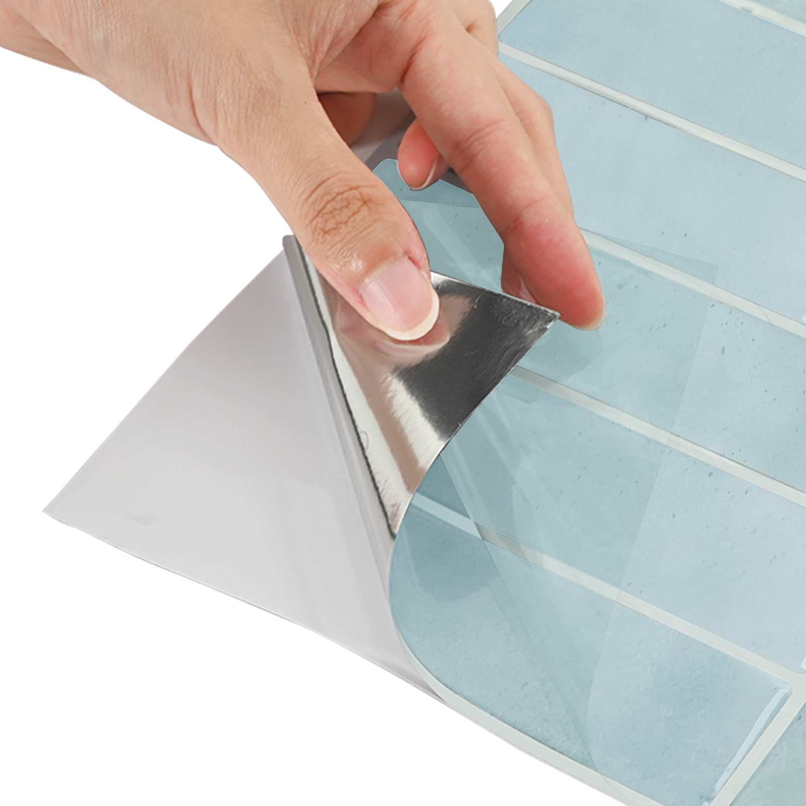 Rechthoekige Tegel 20 pcs Grijs groen 29 x 23 x 0,08 cm – afbeelding 6