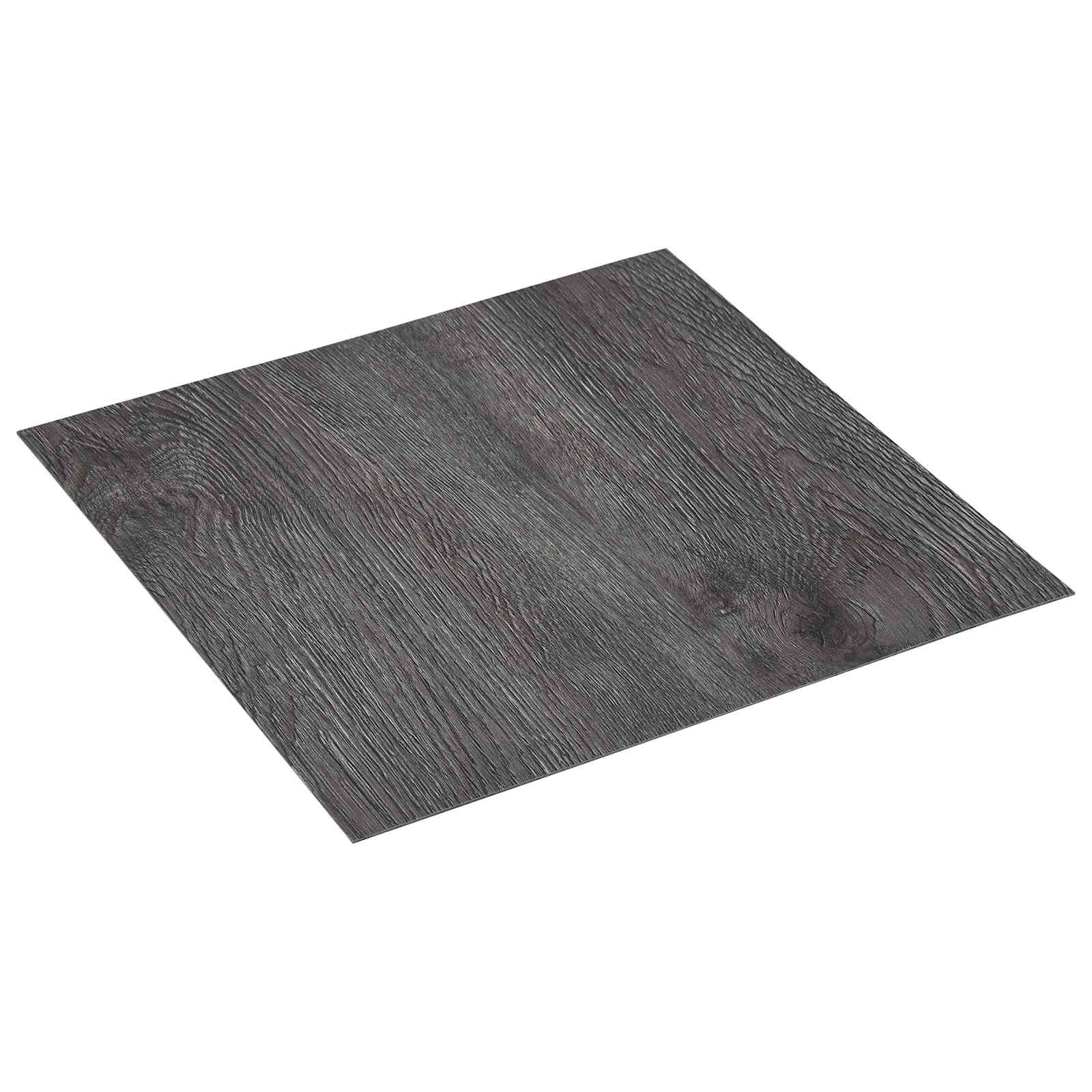 Vloerplanken 5,11 m² 55 pcs PVC Zwart en Grijs