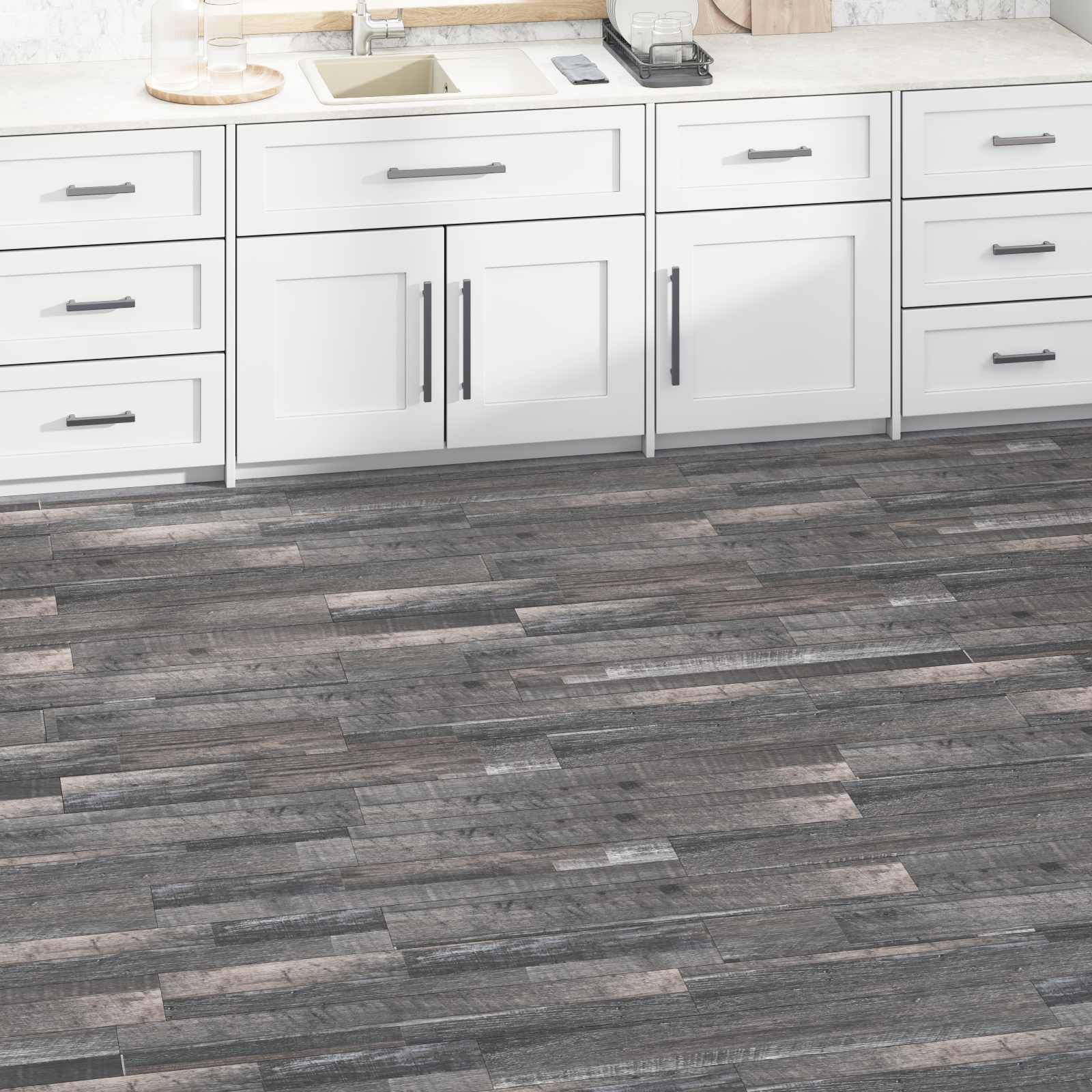 Vloerplanken 5,02 m² 36 pcs PVC Industrieel Hout