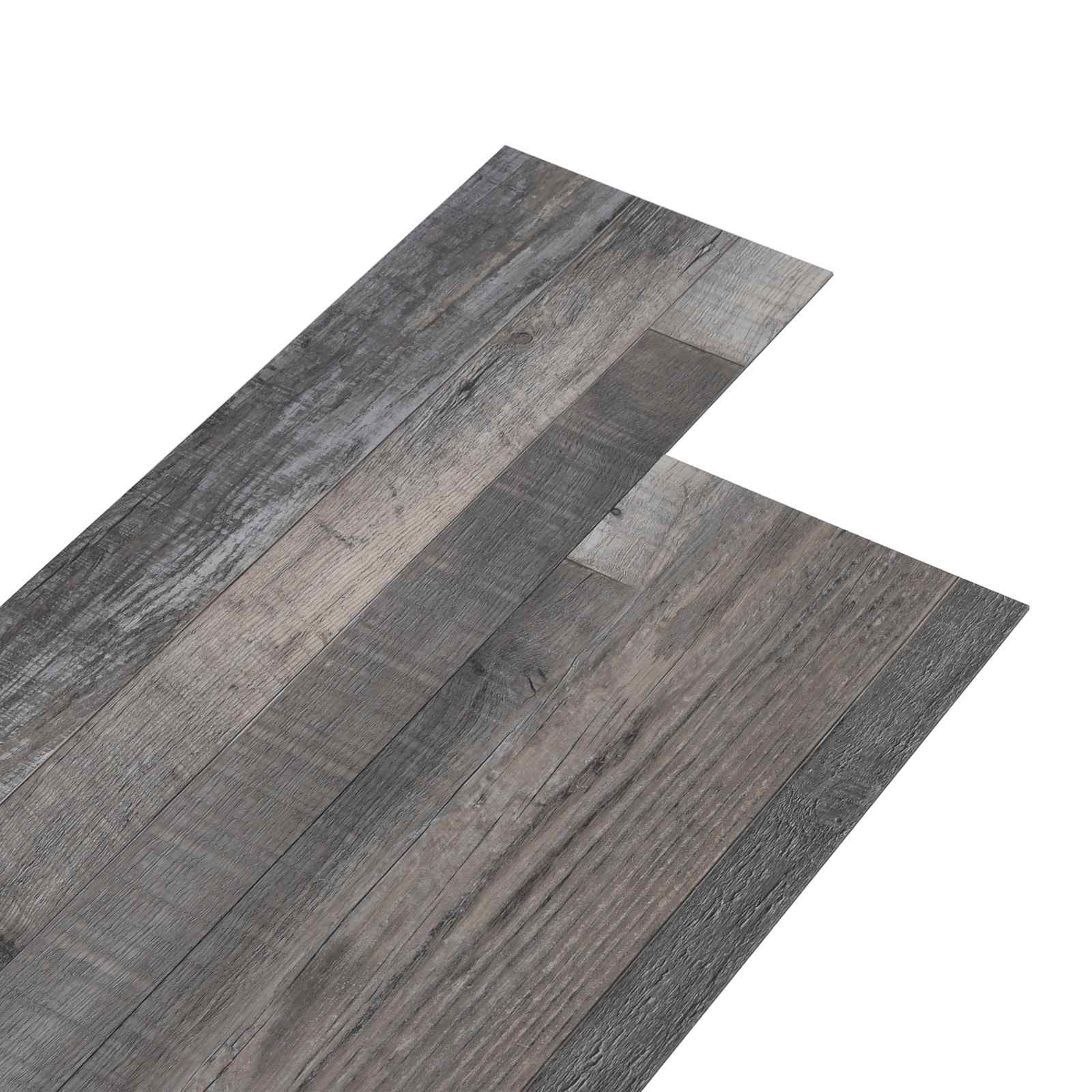 Zelfklevende Vloerplank 32 pcs Industrieel Hout 4,46 m² PVC