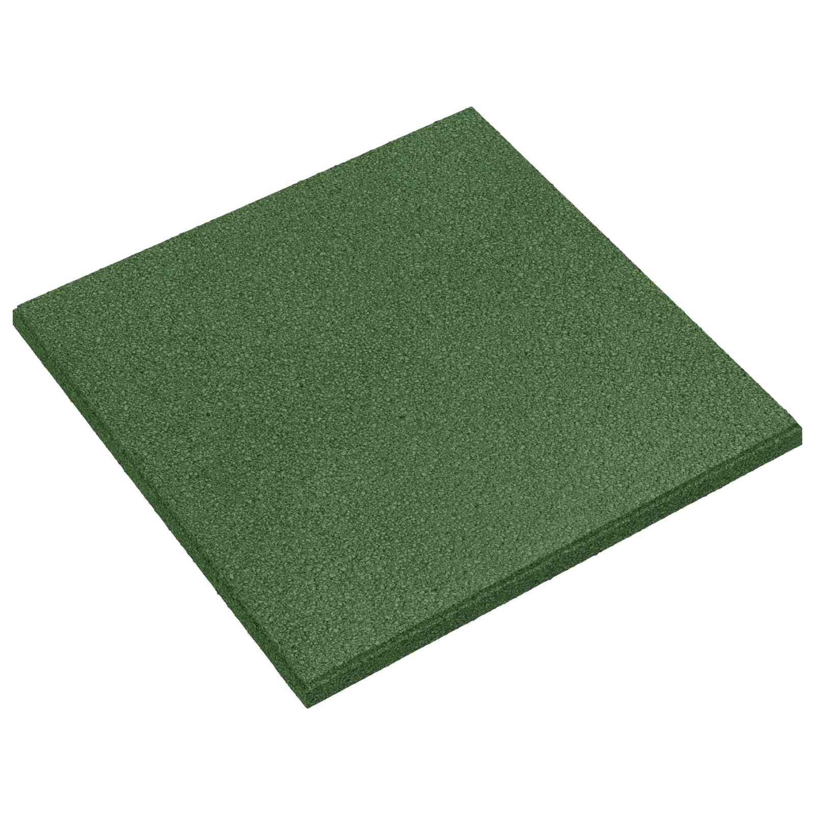 Valbescherming Tegels 6 pcs Groen 50 x 50 cm Rubber – afbeelding 1