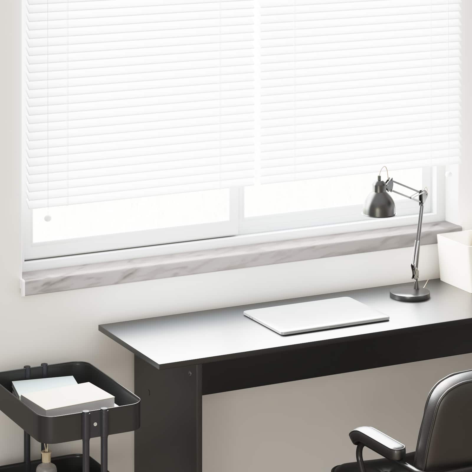 Raamsokkel Marmer textuur 160 x 10 x 4,5 cm PVC