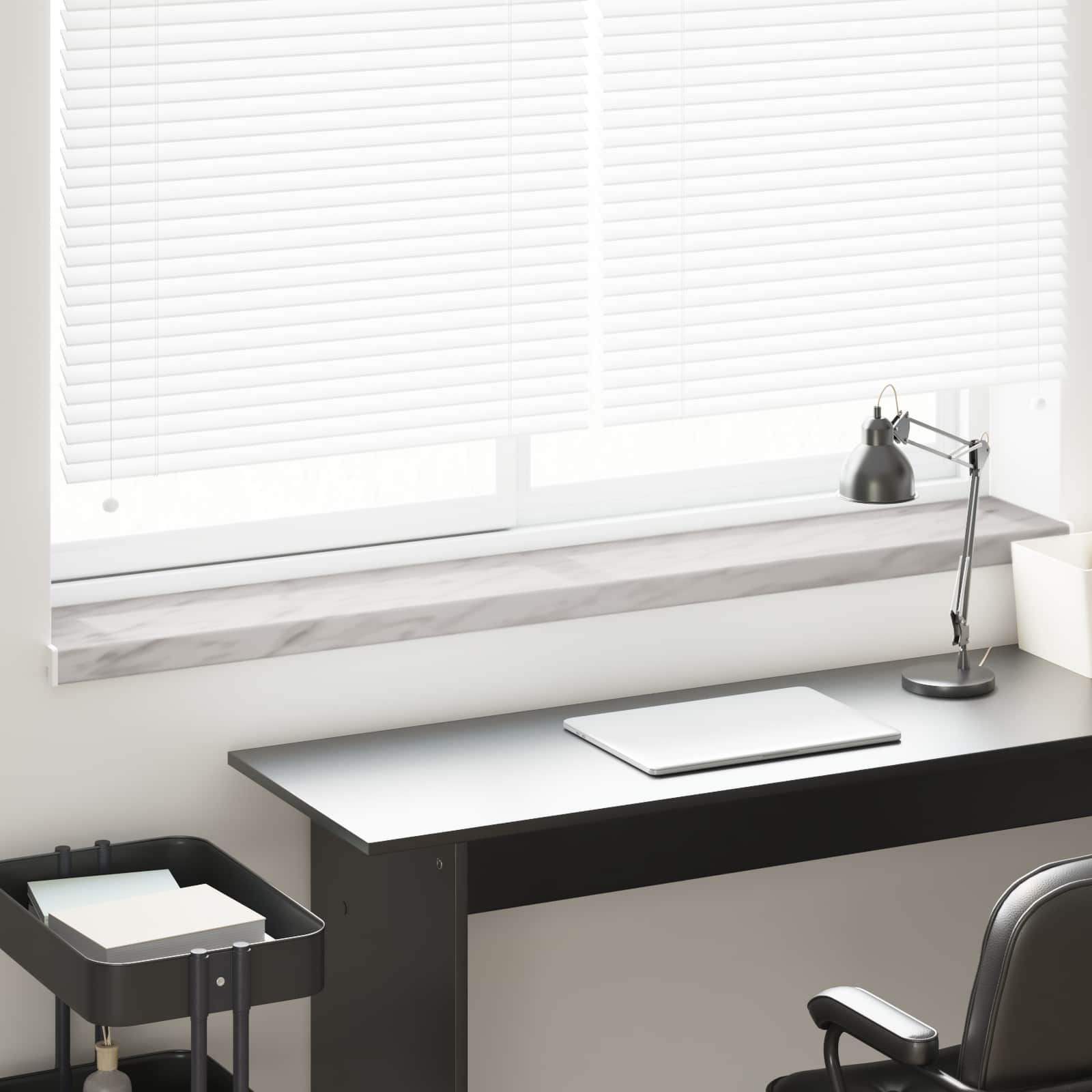 Raamsokkel Marmer textuur 120 x 20 x 4,5 cm PVC