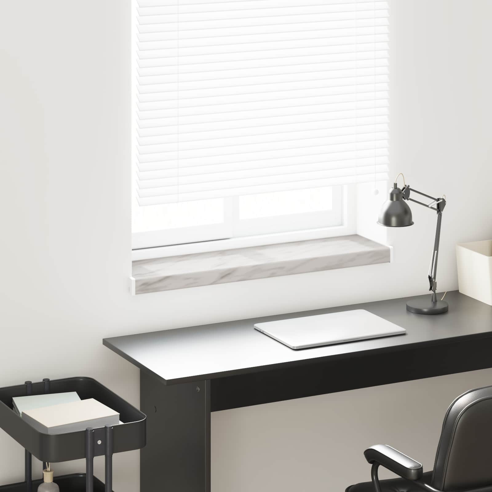 Raamsokkel Marmer textuur 100 x 25 x 4,5 cm PVC
