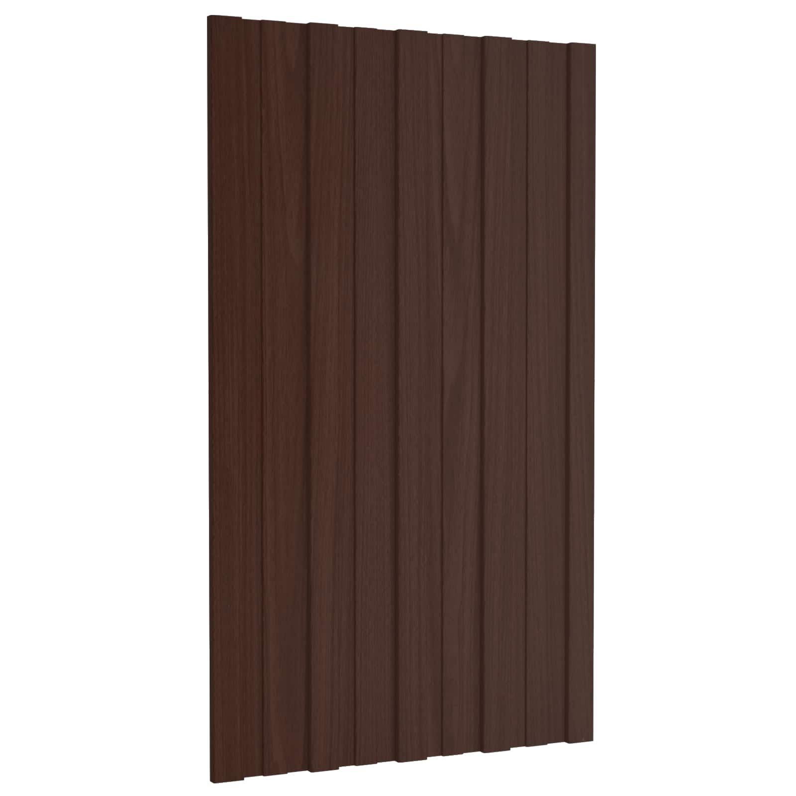 Dakpaneel 36 pcs Bruin 80 x 45 cm Gegalvaniseerd staal – afbeelding 1