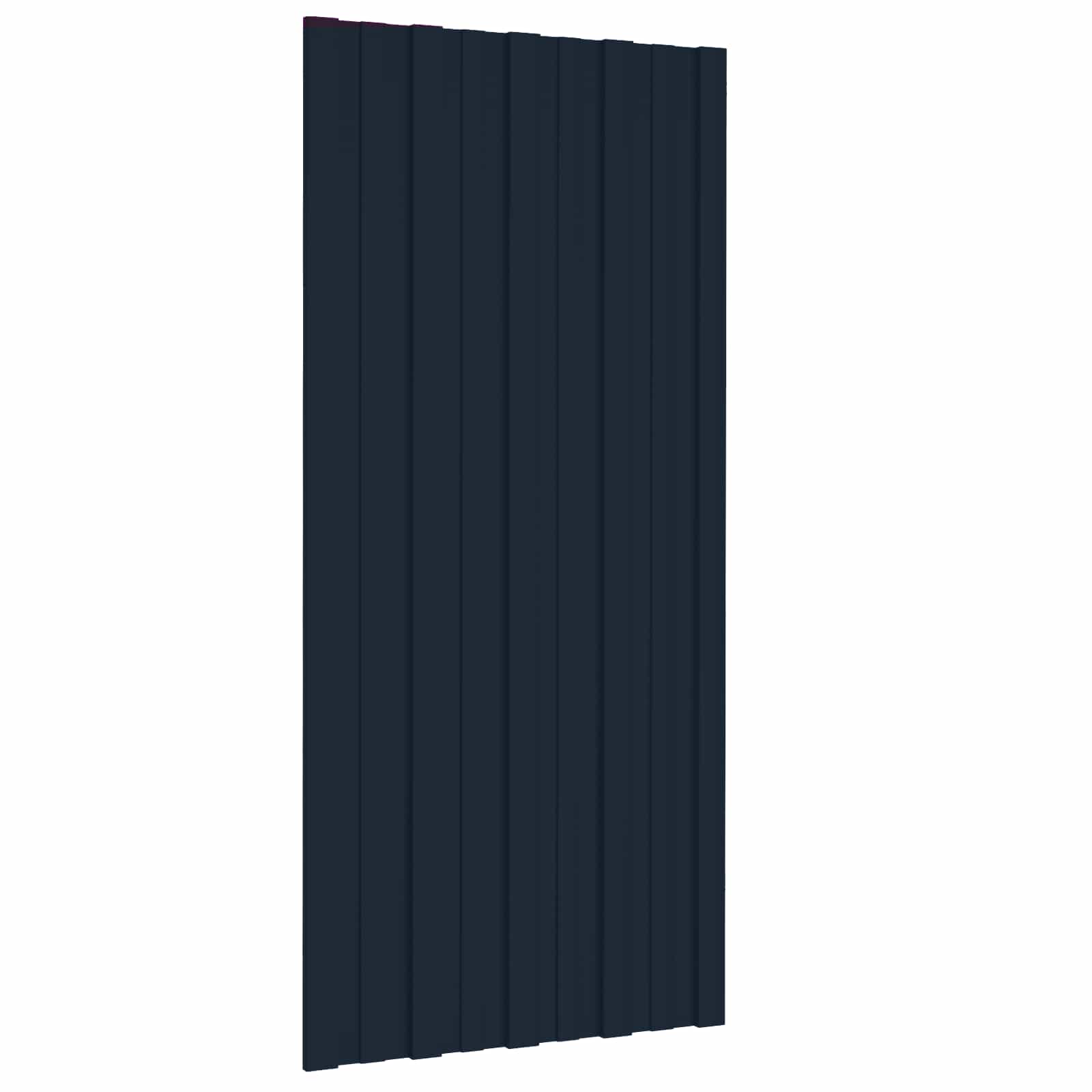 Dakpaneel 36 pcs Antracietkleurig 100 x 45 cm