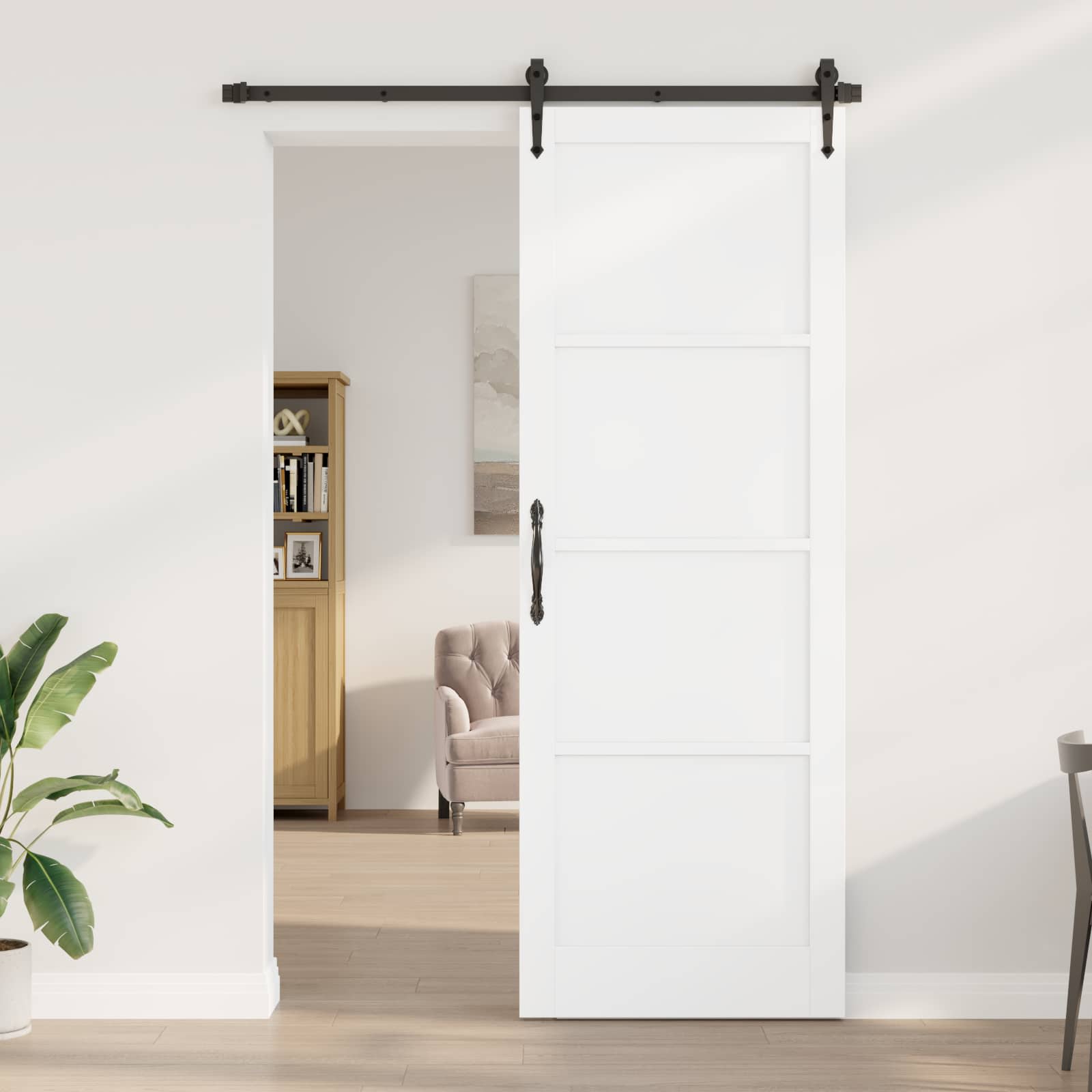 Binnendeur Wit 83 x 232 cm Multiplex