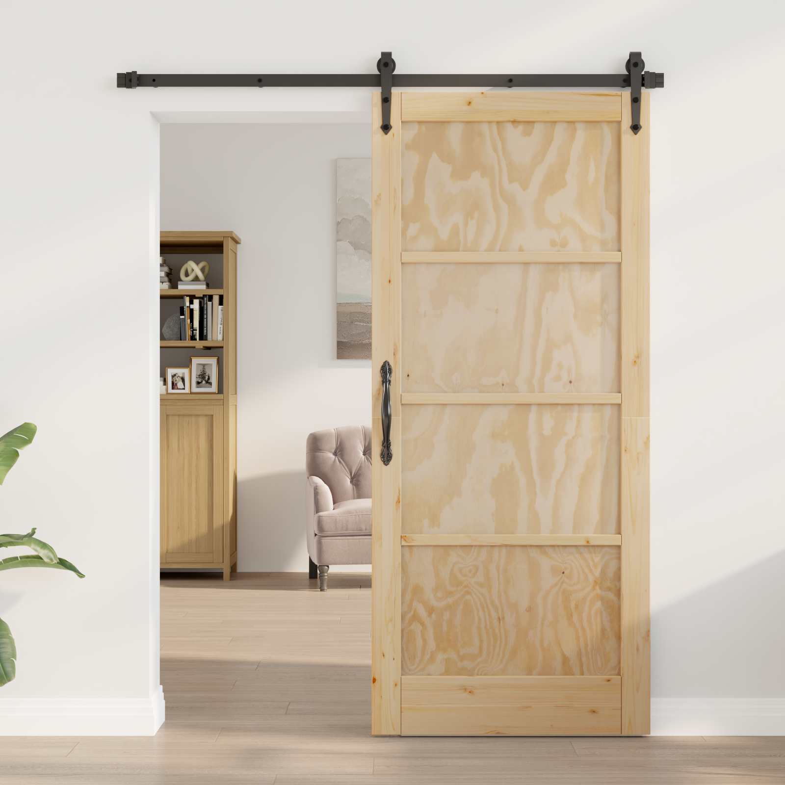 Binnendeur Naturel 86 x 198,5 cm Multiplex