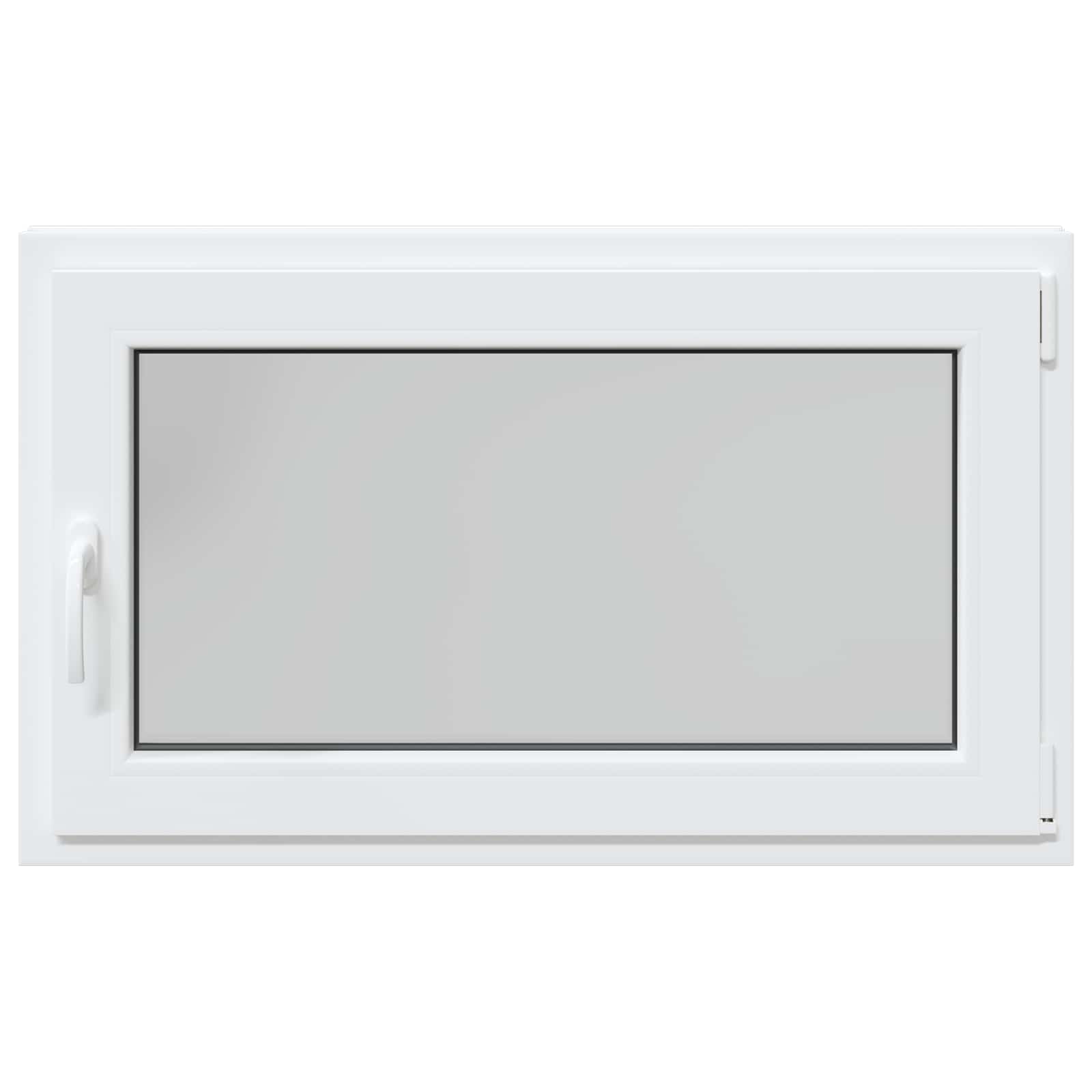 Kelderraam RISOR 100 x 70 cm PVC en glas Wit – afbeelding 4