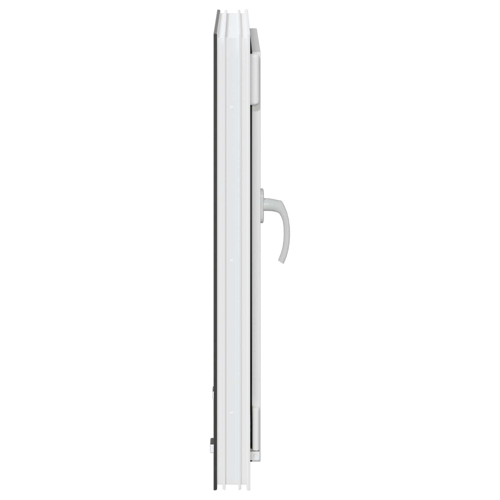 Kelderraam RISOR 50 x 75 cm PVC en glas Antracietkleurig – afbeelding 5