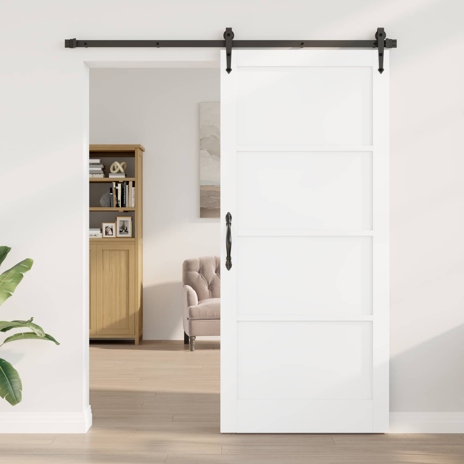 Binnendeur Wit 93 x 211 cm Multiplex